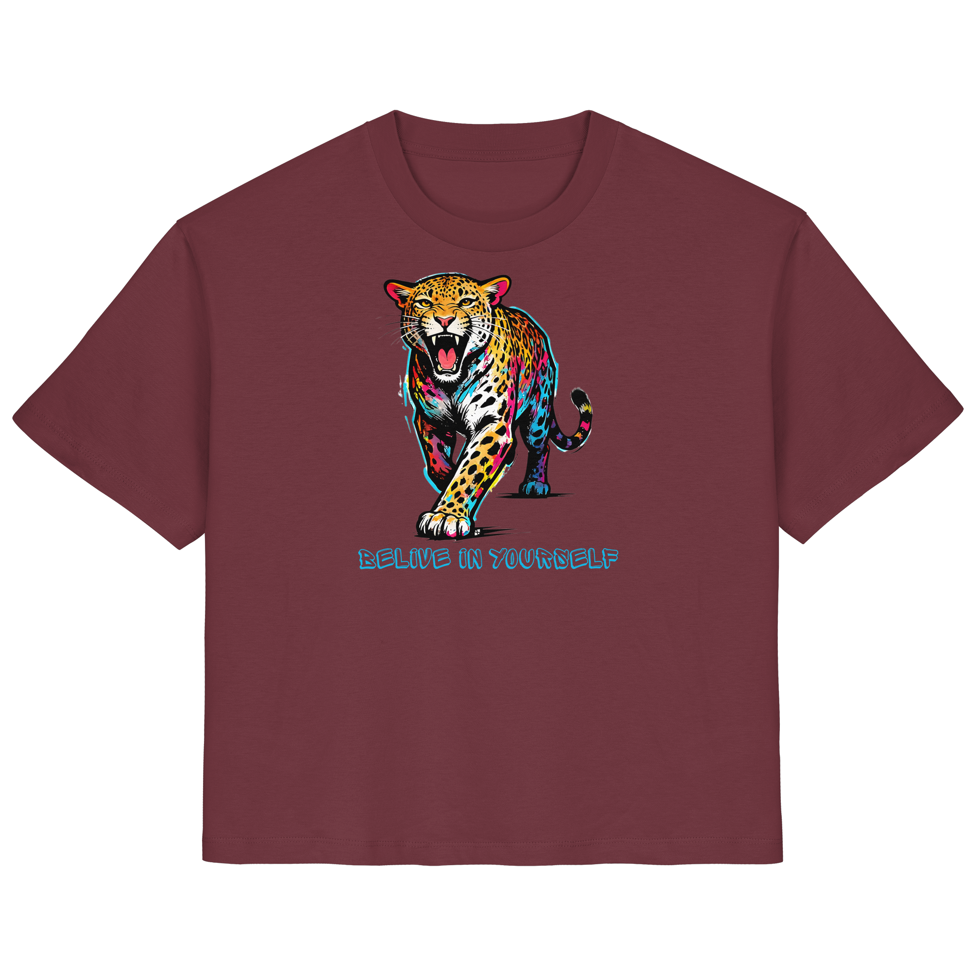 BIY Leopard - Ladies Organic Shirt