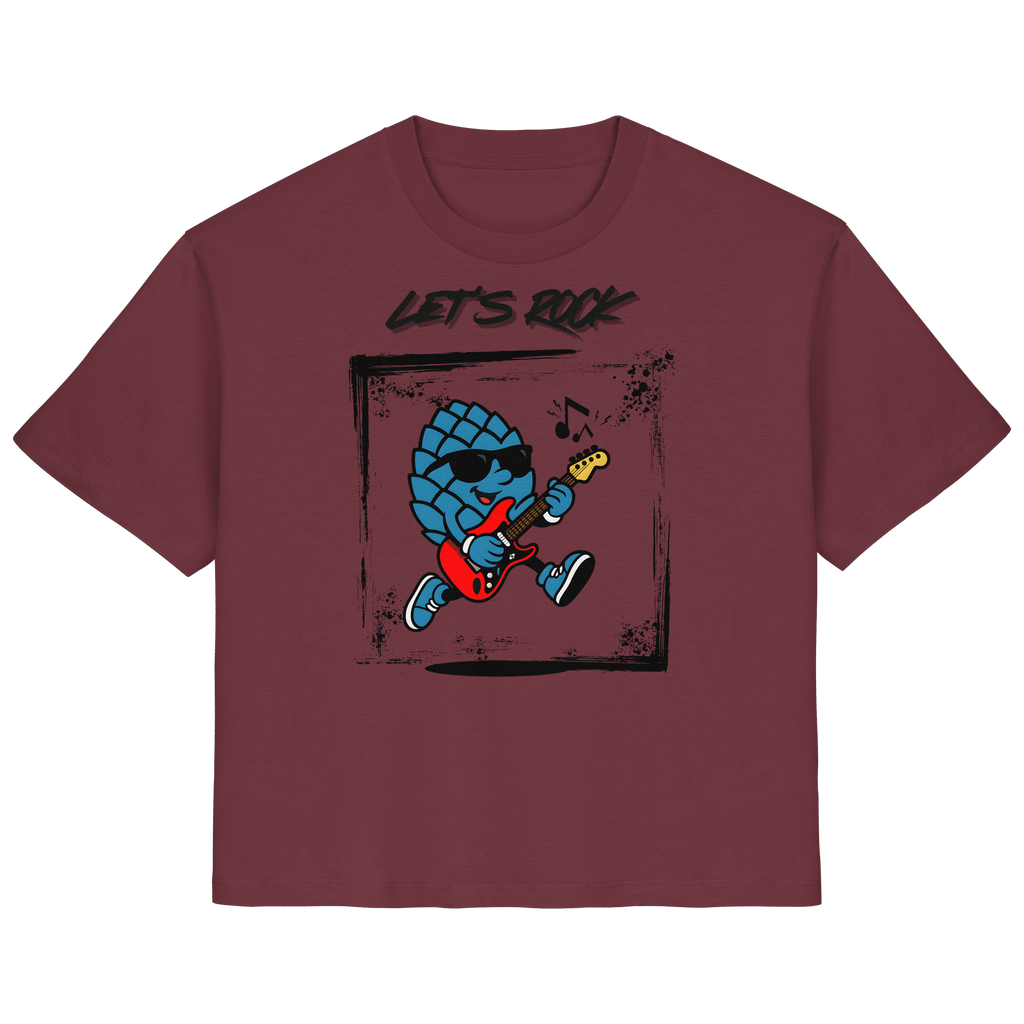 Lets Rock Zirbi - Ladies Organic Shirt