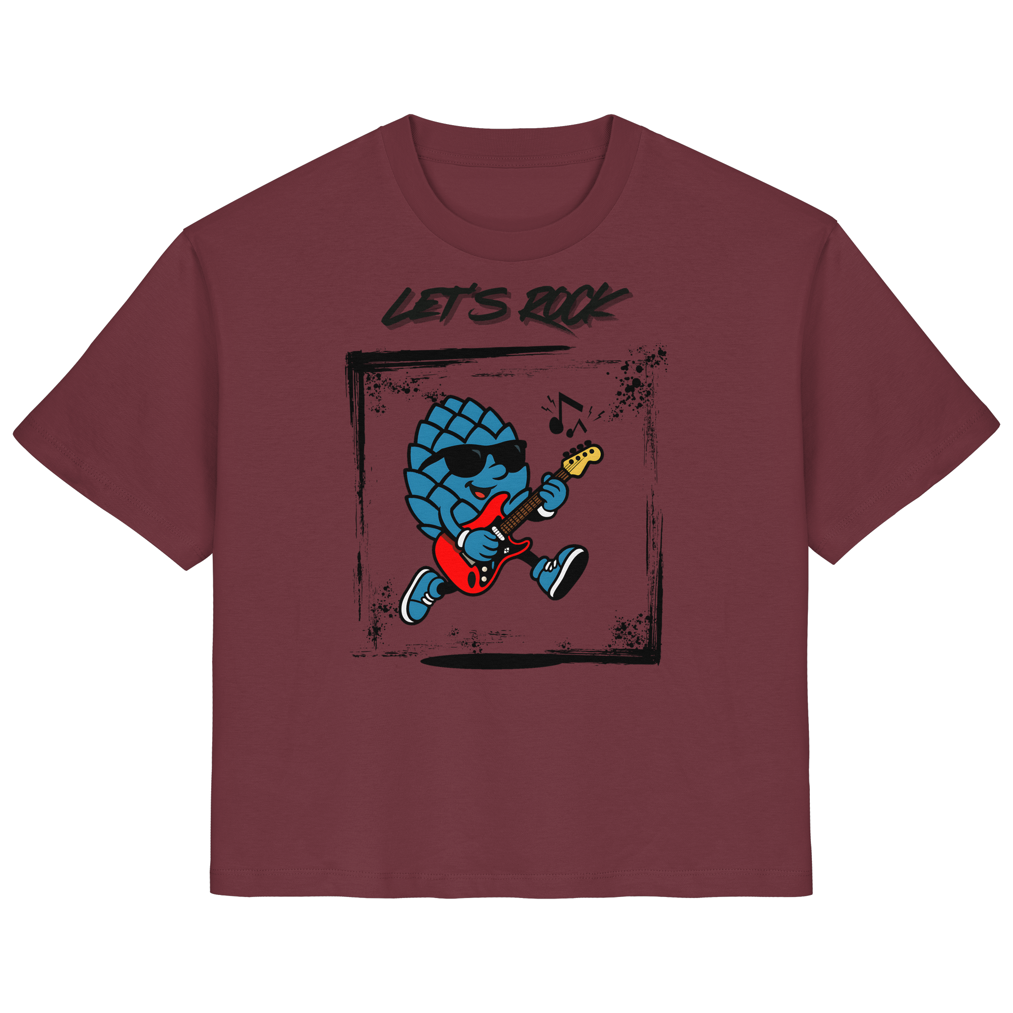 Lets Rock Zirbi - Ladies Organic Shirt