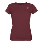 Tannenhäher mit Zirbelnuss + Emblem Stick - Ladies Organic Shirt
