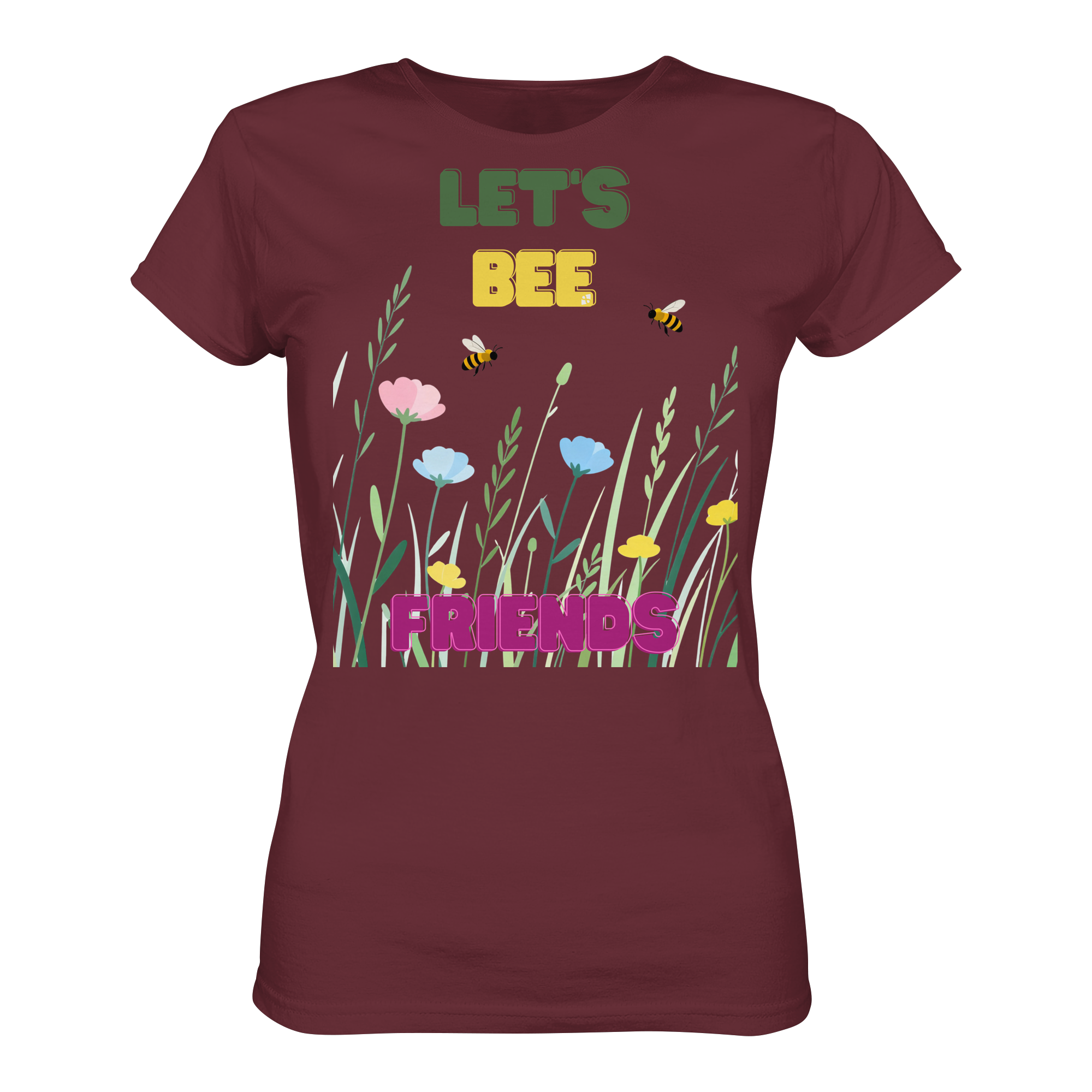 Let's BEE Friends - Ladies Organic Shirt