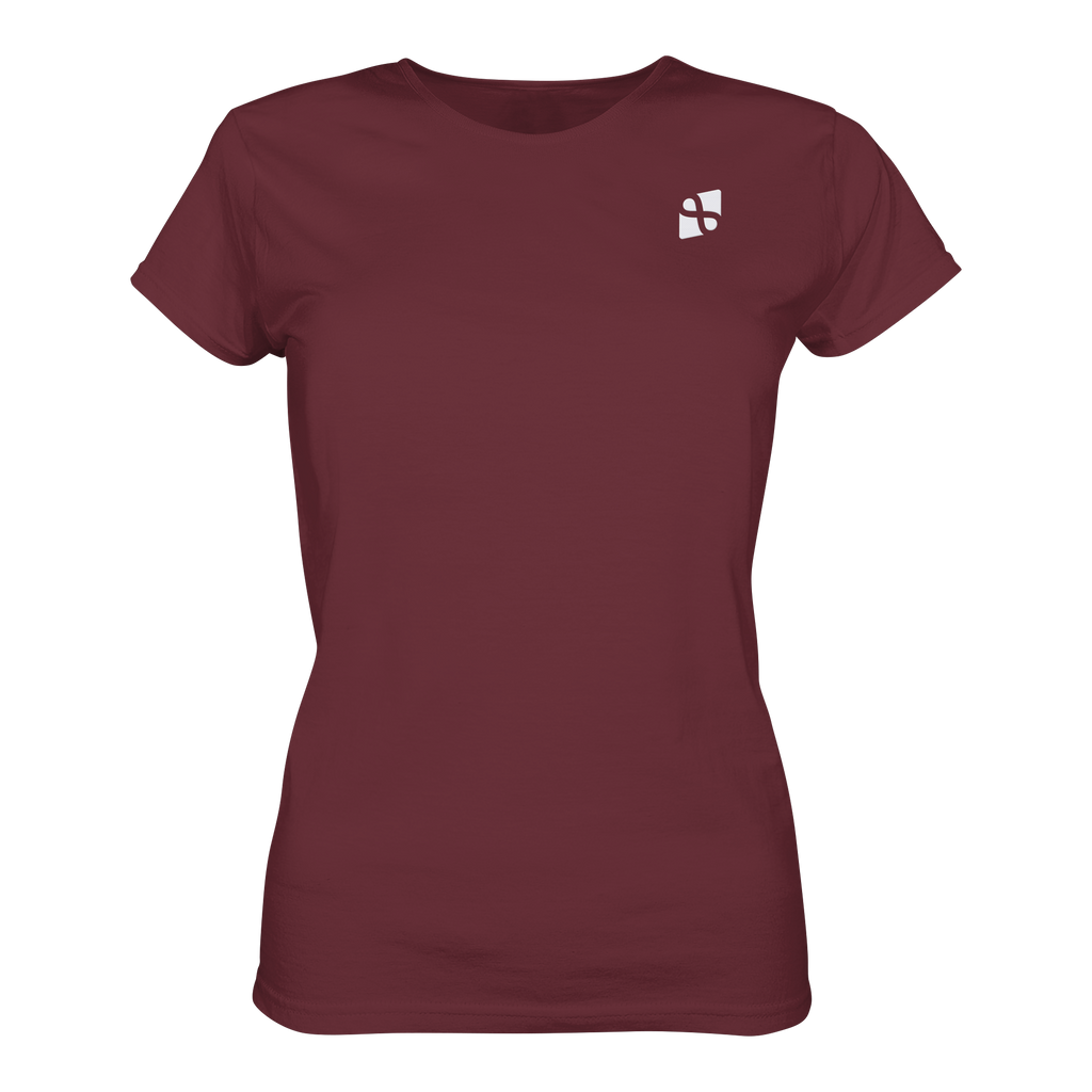 WTF - "Wear The Fair" Print mit besticktem Emblem - Ladies Organic Shirt