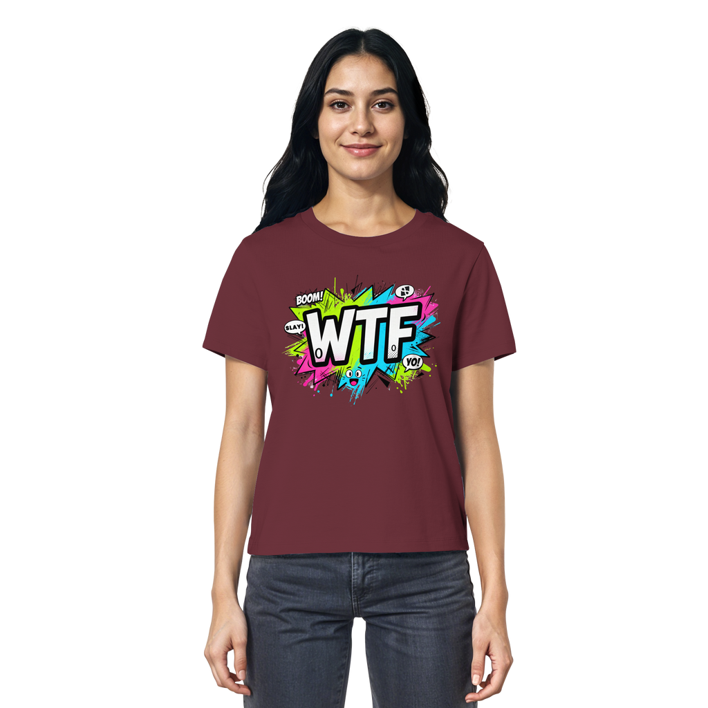 WTF - "Wear The Fair Print" - Ladies Organic Shirt