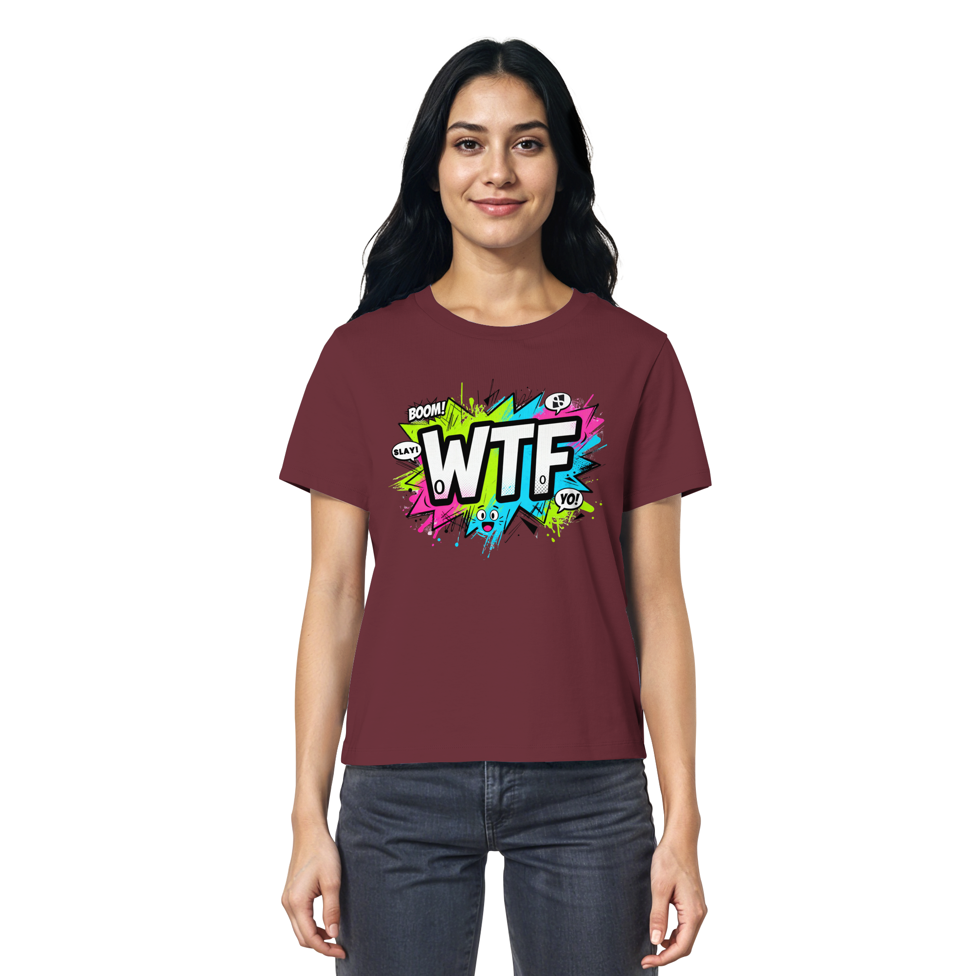 WTF - "Wear The Fair Print" - Ladies Organic Shirt