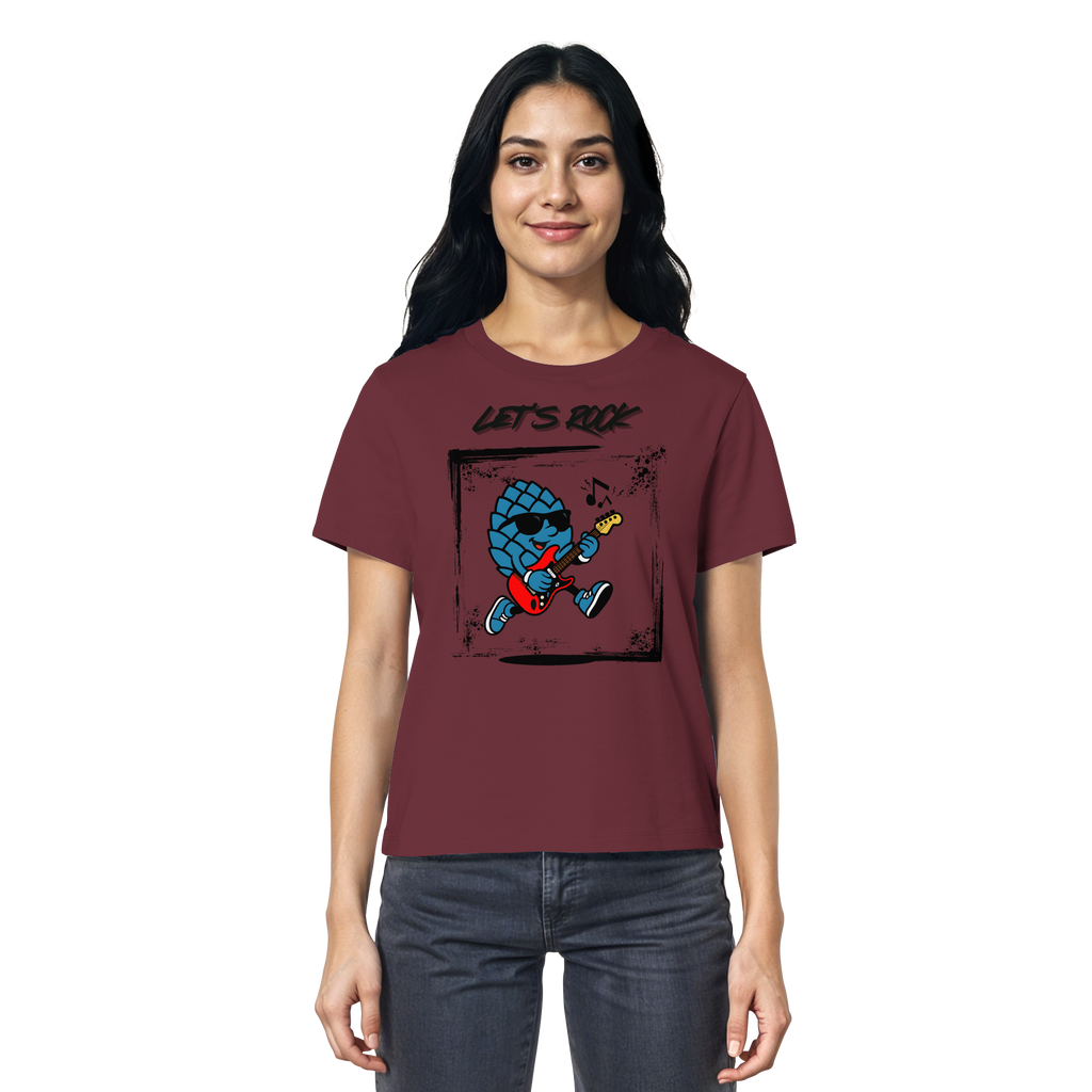 Lets Rock Zirbi - Ladies Organic Shirt