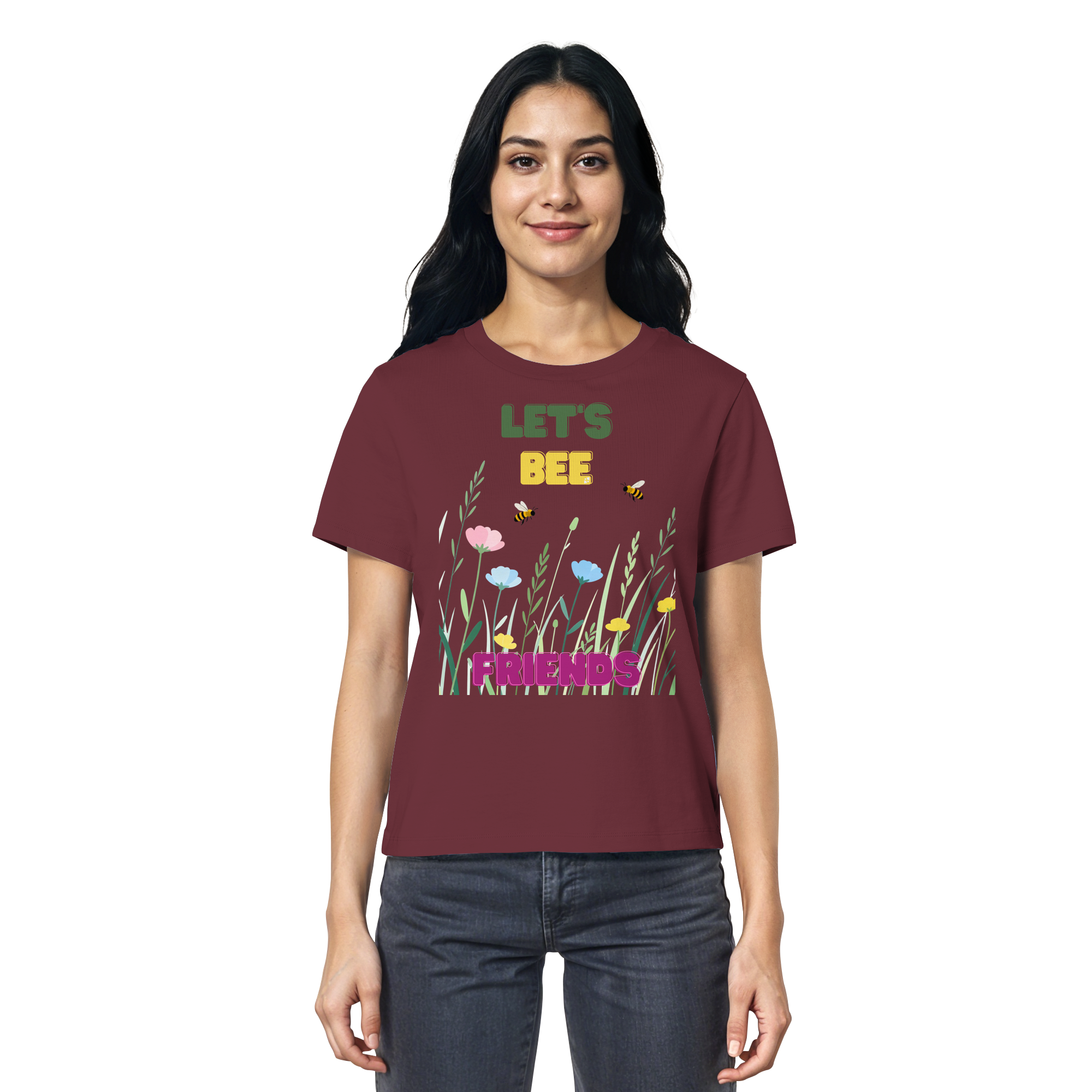 Let's BEE Friends - Ladies Organic Shirt