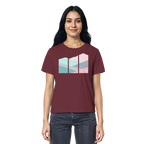 Pastell Mountain - Ladies Organic Shirt