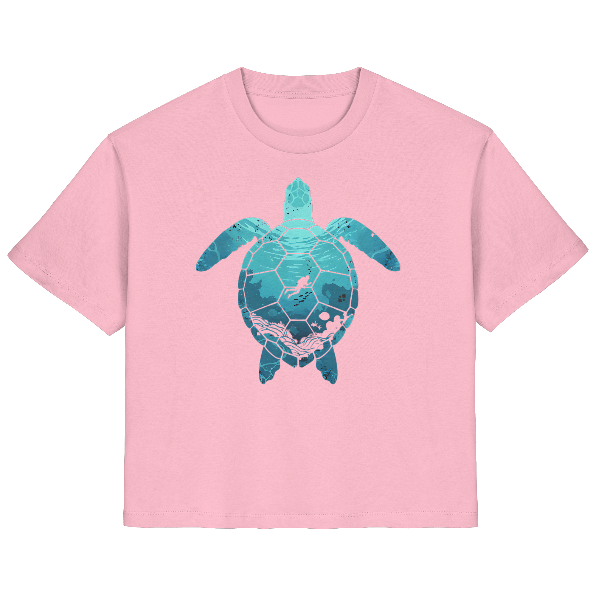 Deep Sea Turtle - Ladies Organic Shirt