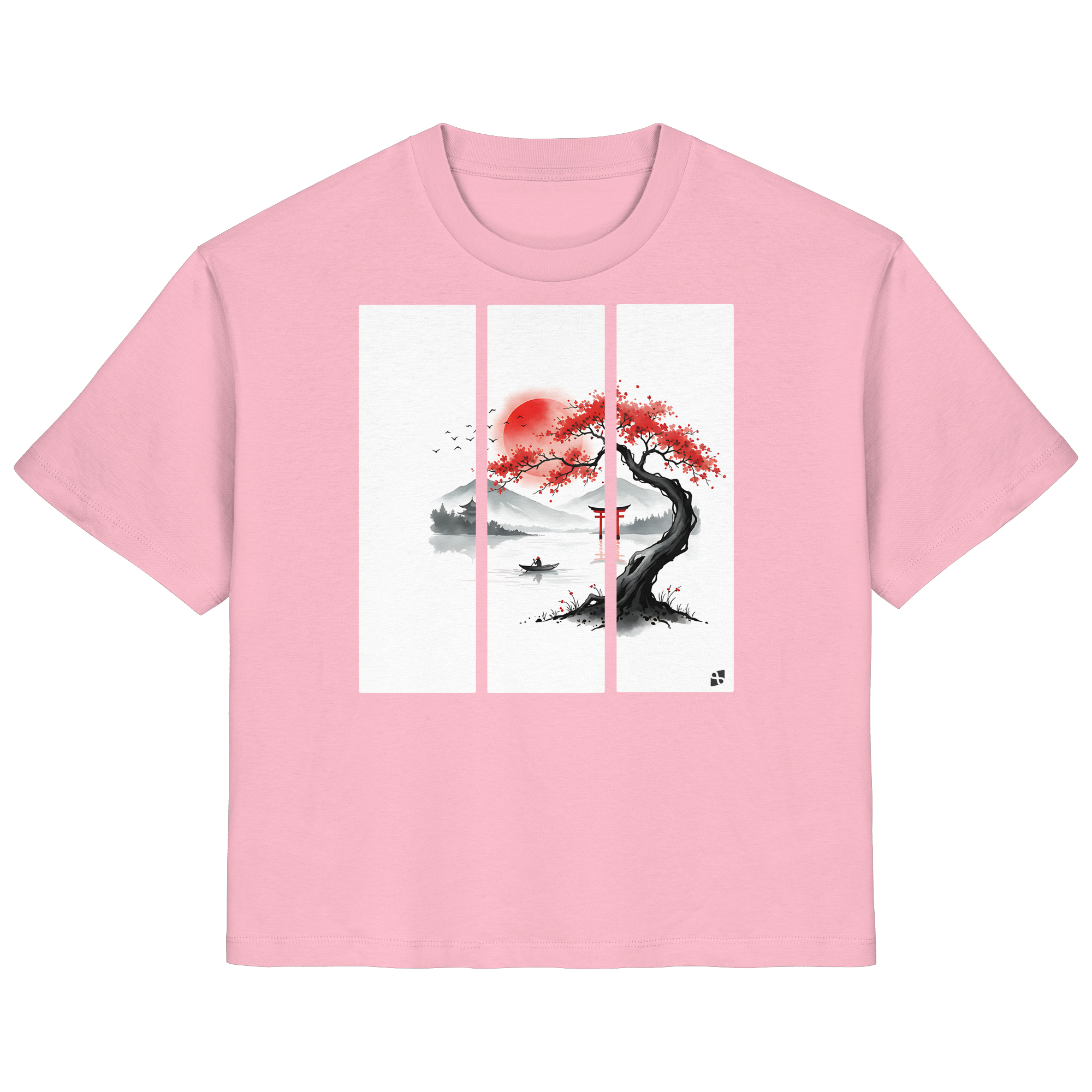Kirschblüten Vibes - Ladies Organic Shirt