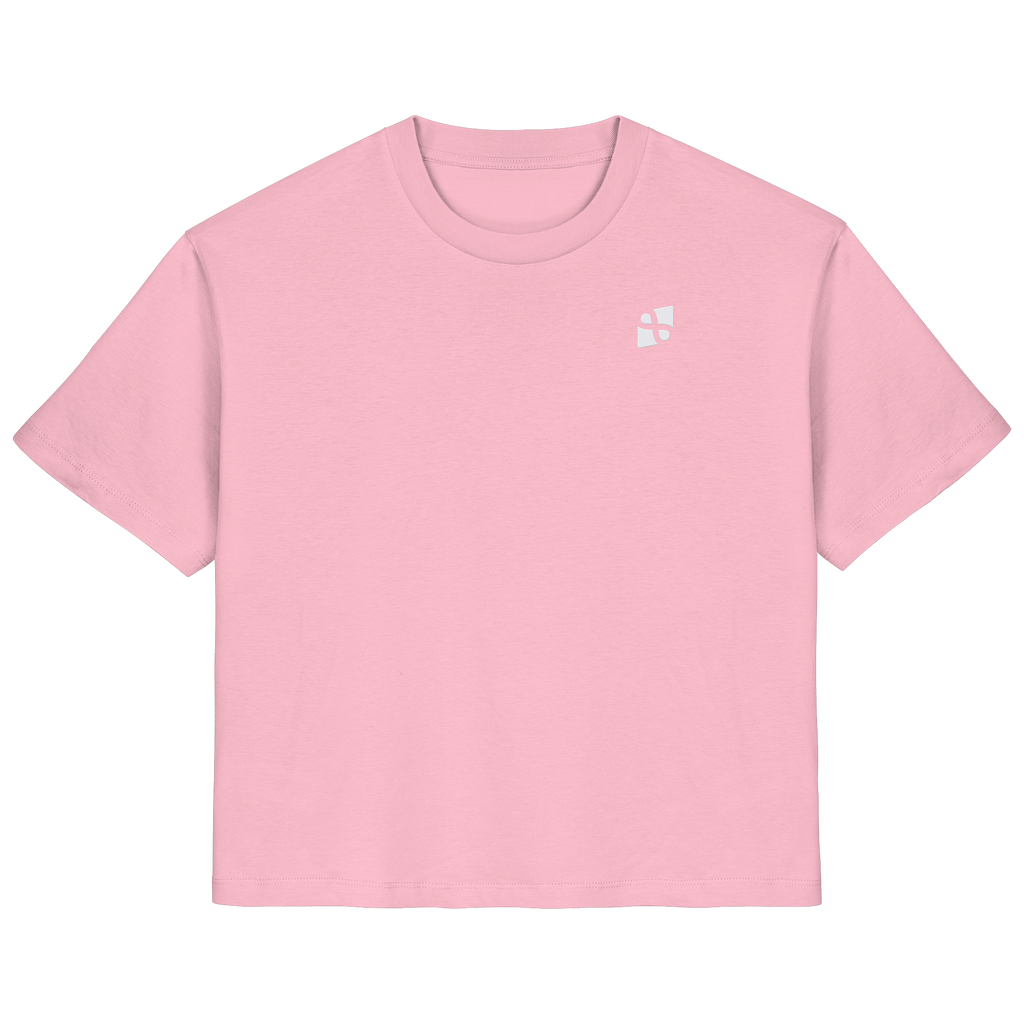 WTF - "Wear The Fair" Print mit besticktem Emblem - Ladies Organic Shirt