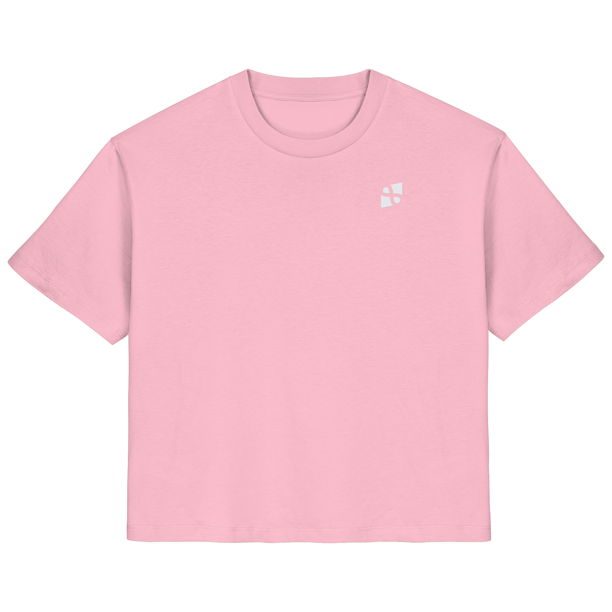 WTF - "Wear The Fair" Print mit besticktem Emblem - Ladies Organic Shirt