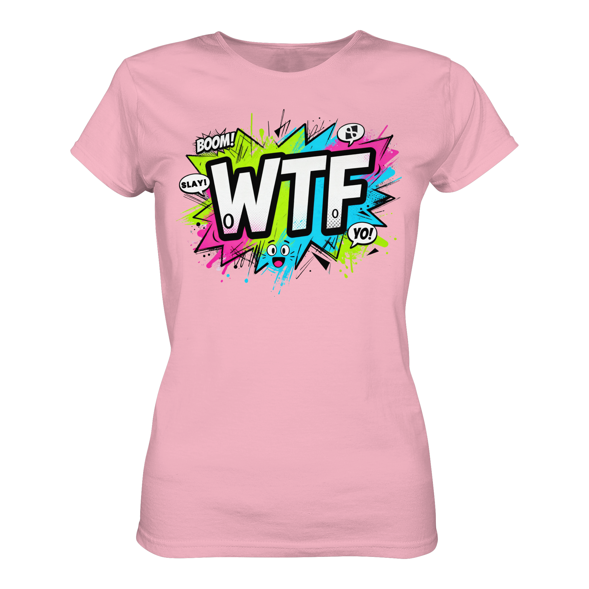 WTF - "Wear The Fair Print" - Ladies Organic Shirt