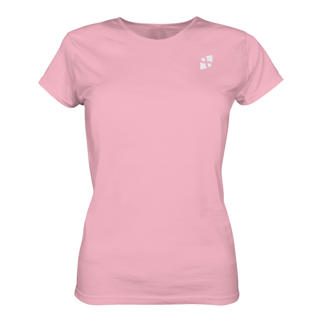Tannenhäher mit Zirbelnuss + Emblem Stick - Ladies Organic Shirt