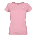 WTF - "Wear The Fair" Print mit besticktem Emblem - Ladies Organic Shirt