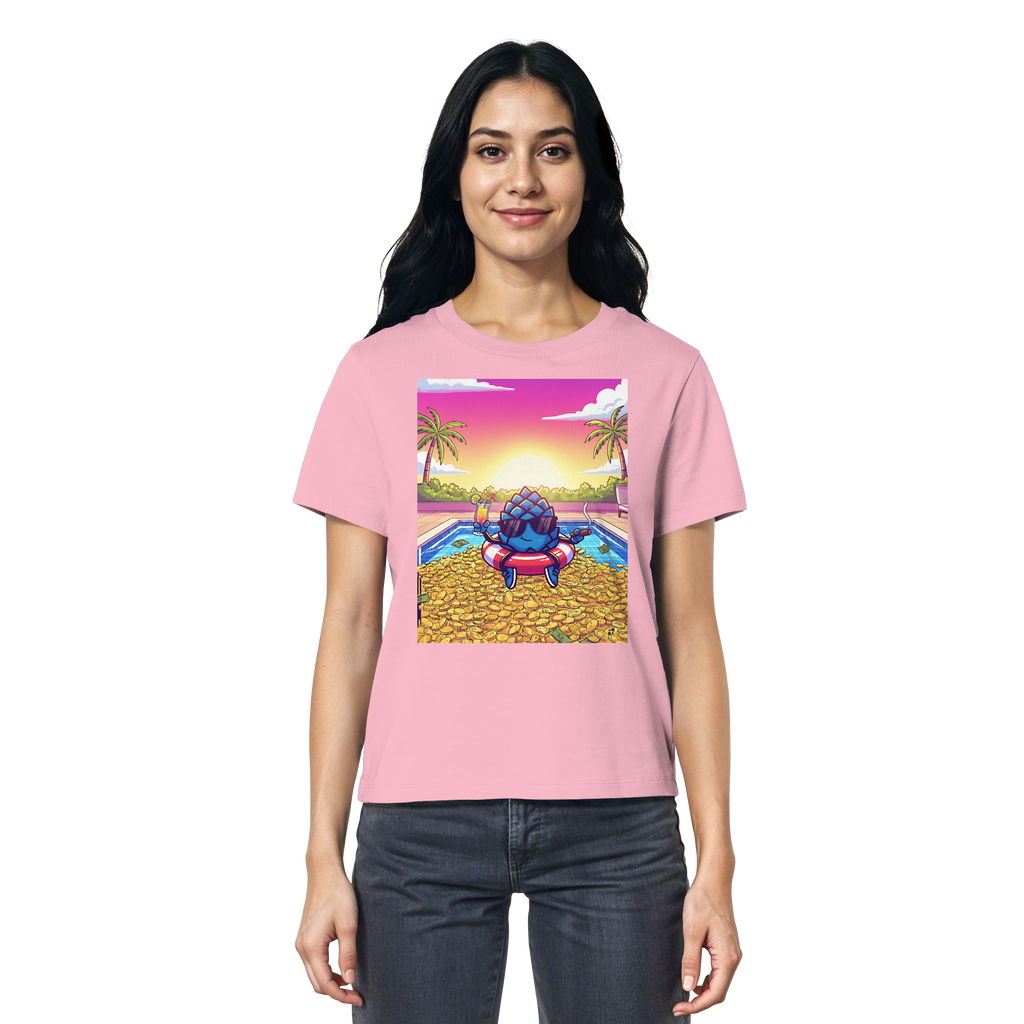 Zirbinator Money & Gold - Ladies Organic Shirt
