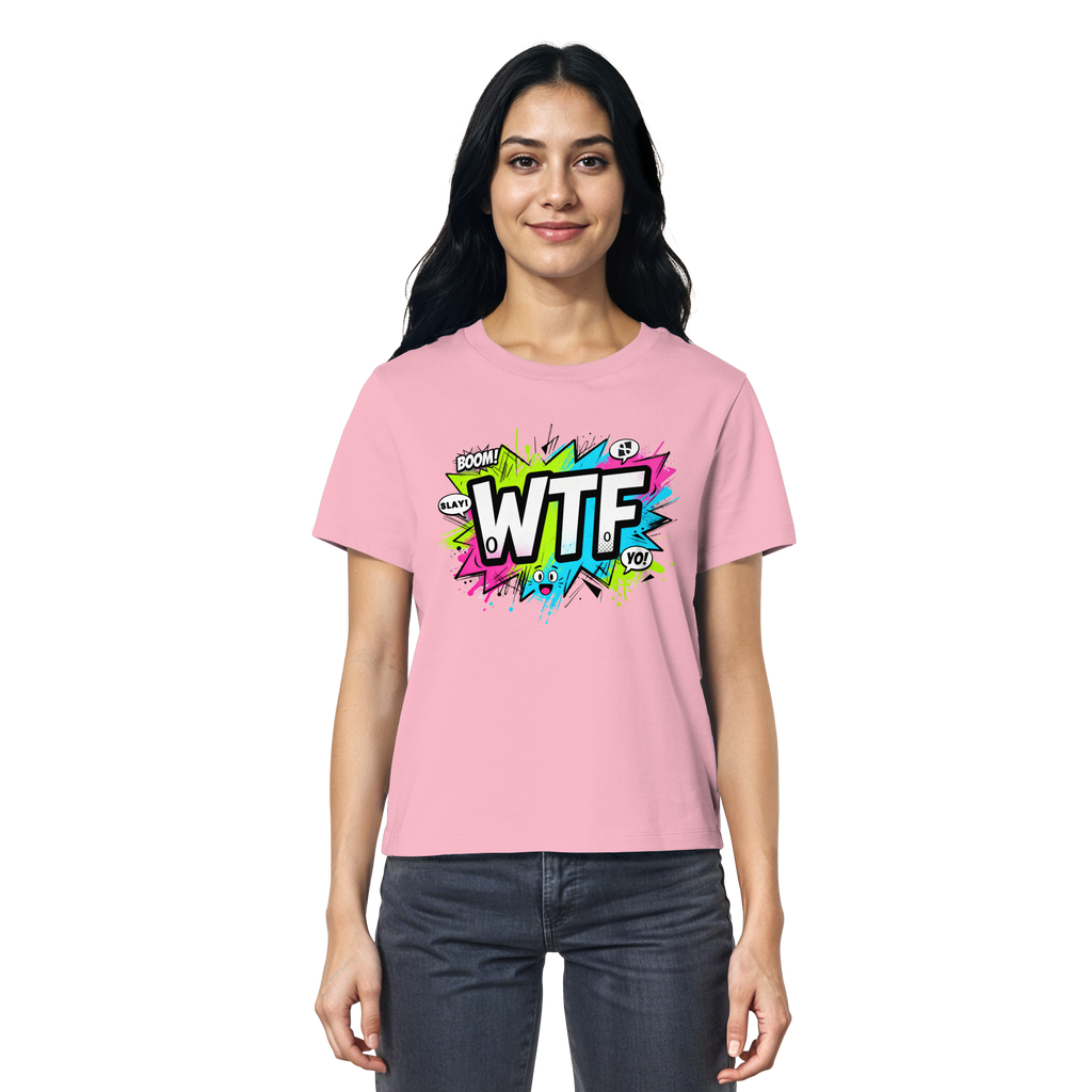 WTF - "Wear The Fair Print" - Ladies Organic Shirt