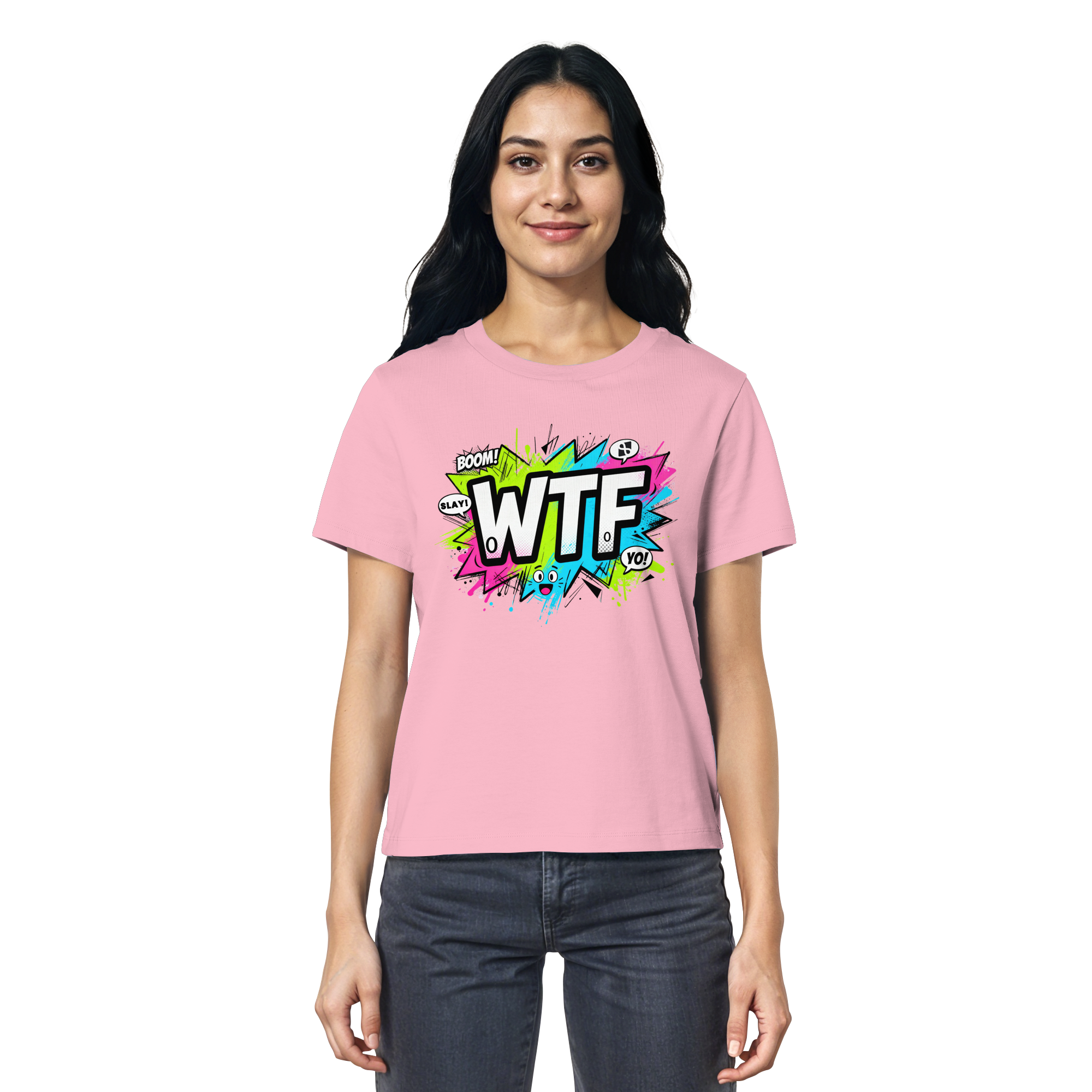 WTF - "Wear The Fair Print" - Ladies Organic Shirt