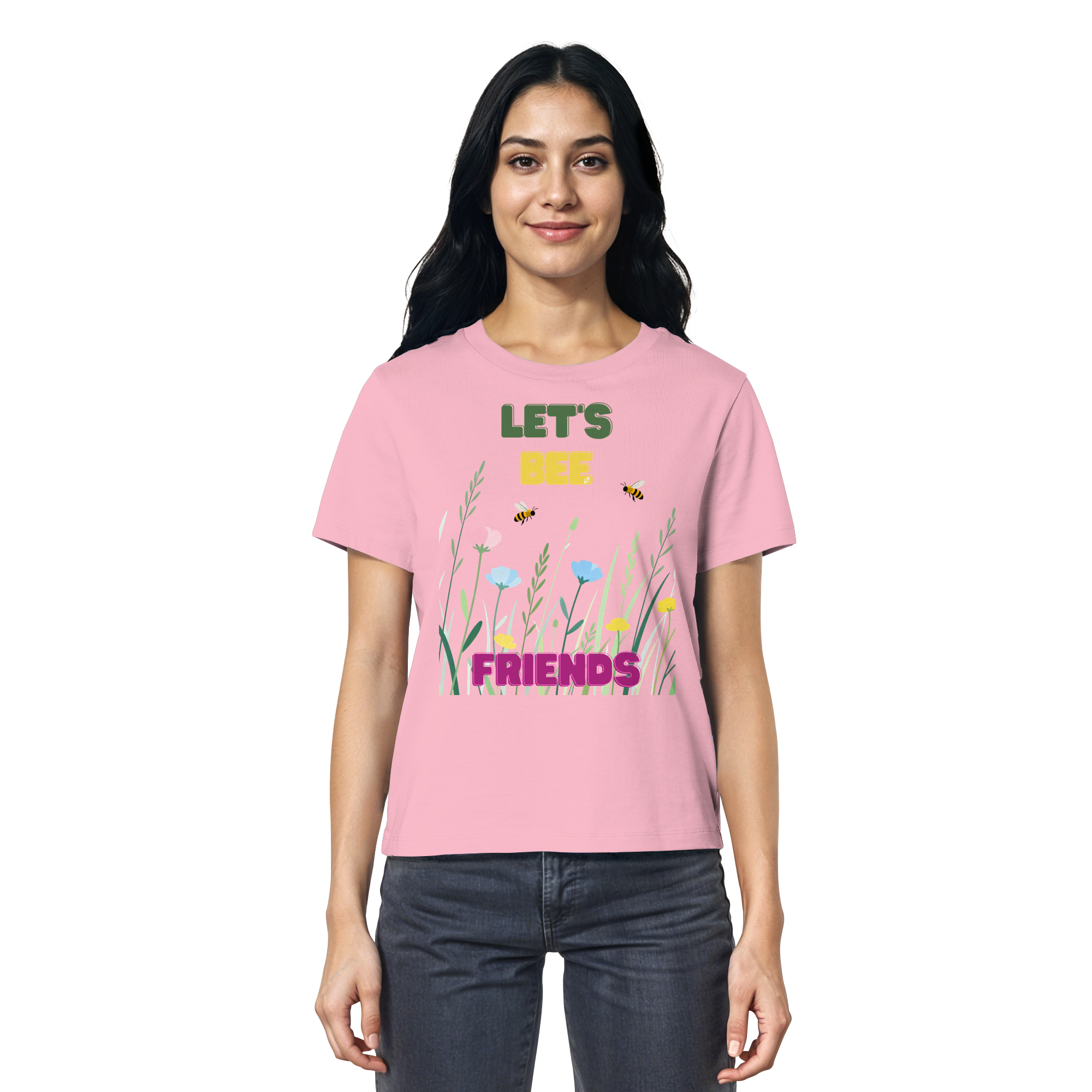 Let's BEE Friends - Ladies Organic Shirt