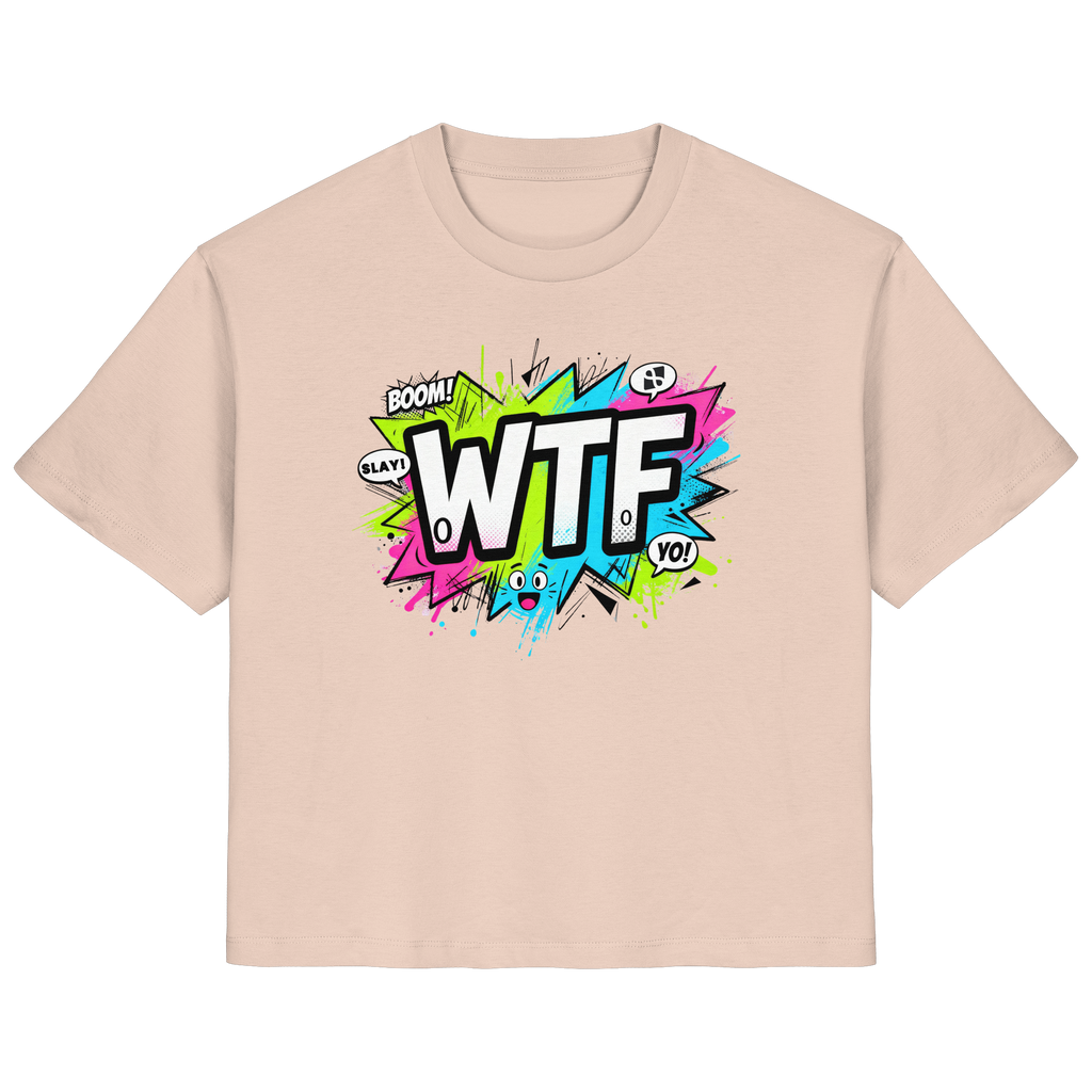 WTF - "Wear The Fair Print" - Ladies Organic Shirt