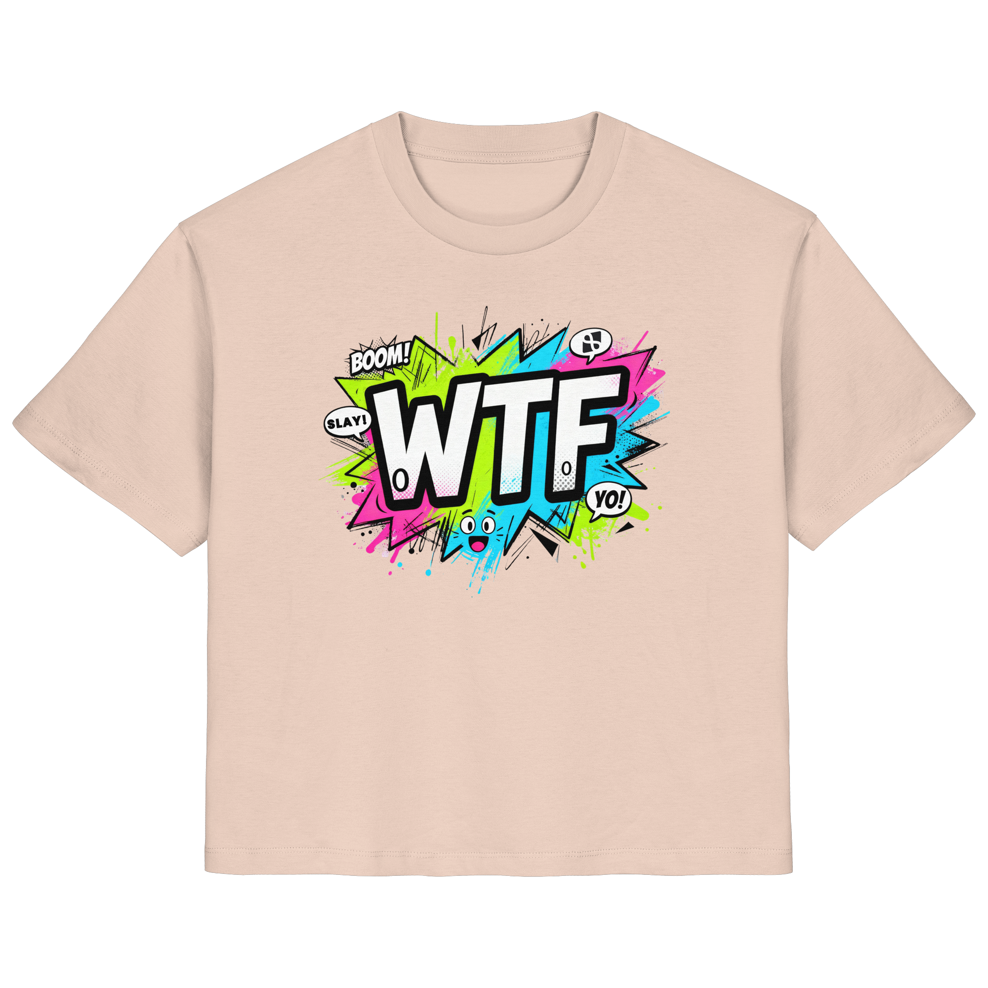 WTF - "Wear The Fair Print" - Ladies Organic Shirt