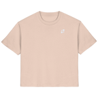 WTF - "Wear The Fair" Print mit besticktem Emblem - Ladies Organic Shirt