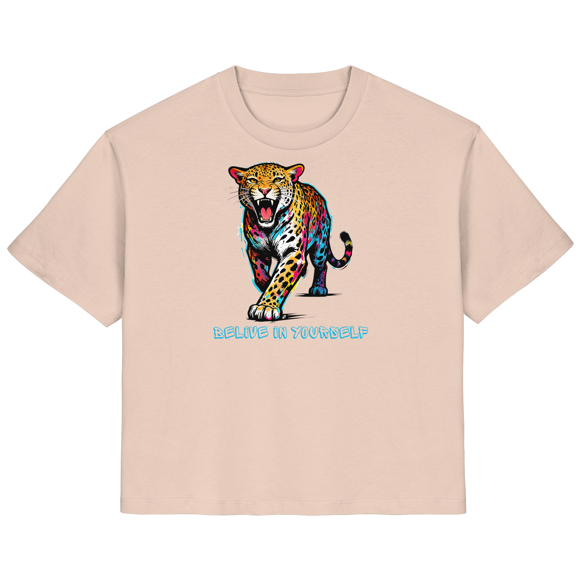 BIY Leopard - Ladies Organic Shirt