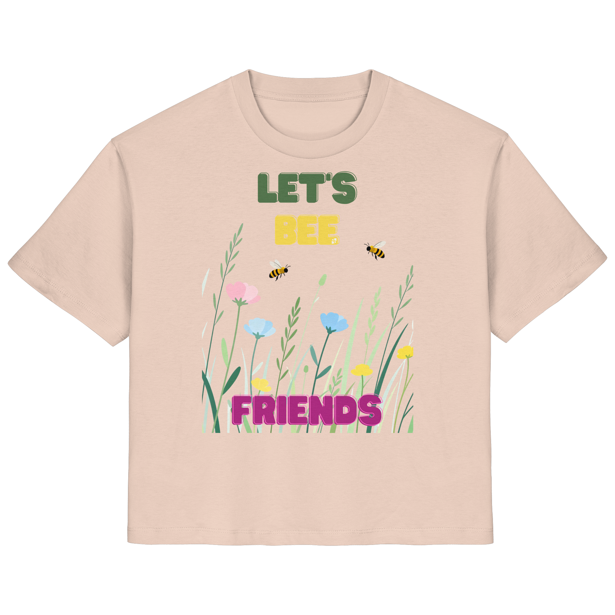 Let's BEE Friends - Ladies Organic Shirt