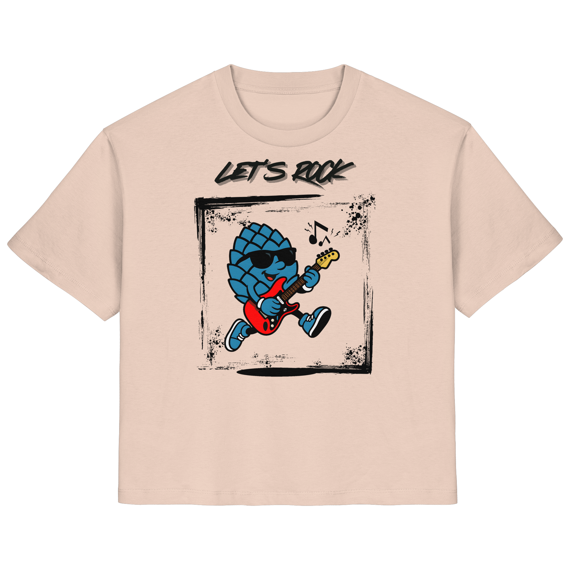 Lets Rock Zirbi - Ladies Organic Shirt