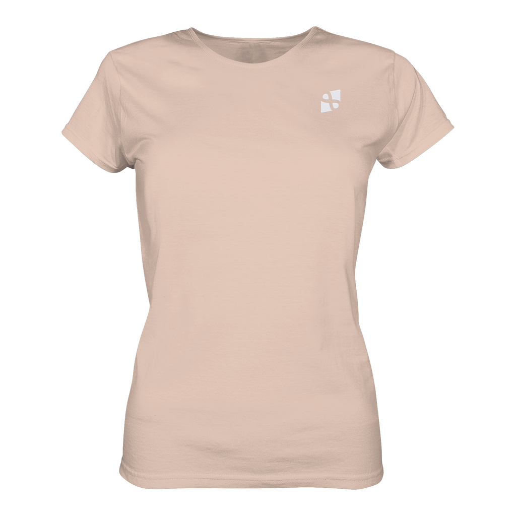 WTF - "Wear The Fair" Print mit besticktem Emblem - Ladies Organic Shirt