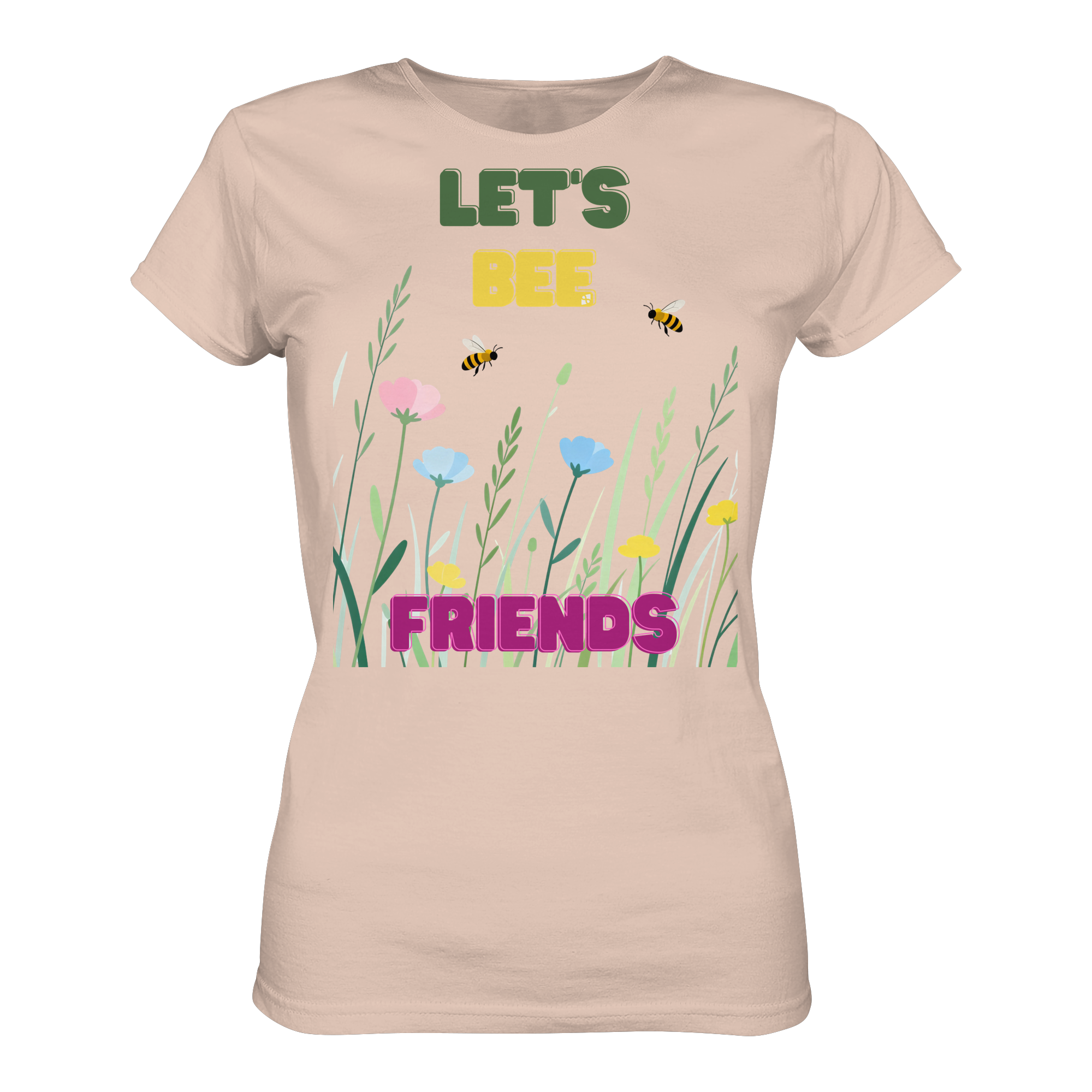 Let's BEE Friends - Ladies Organic Shirt