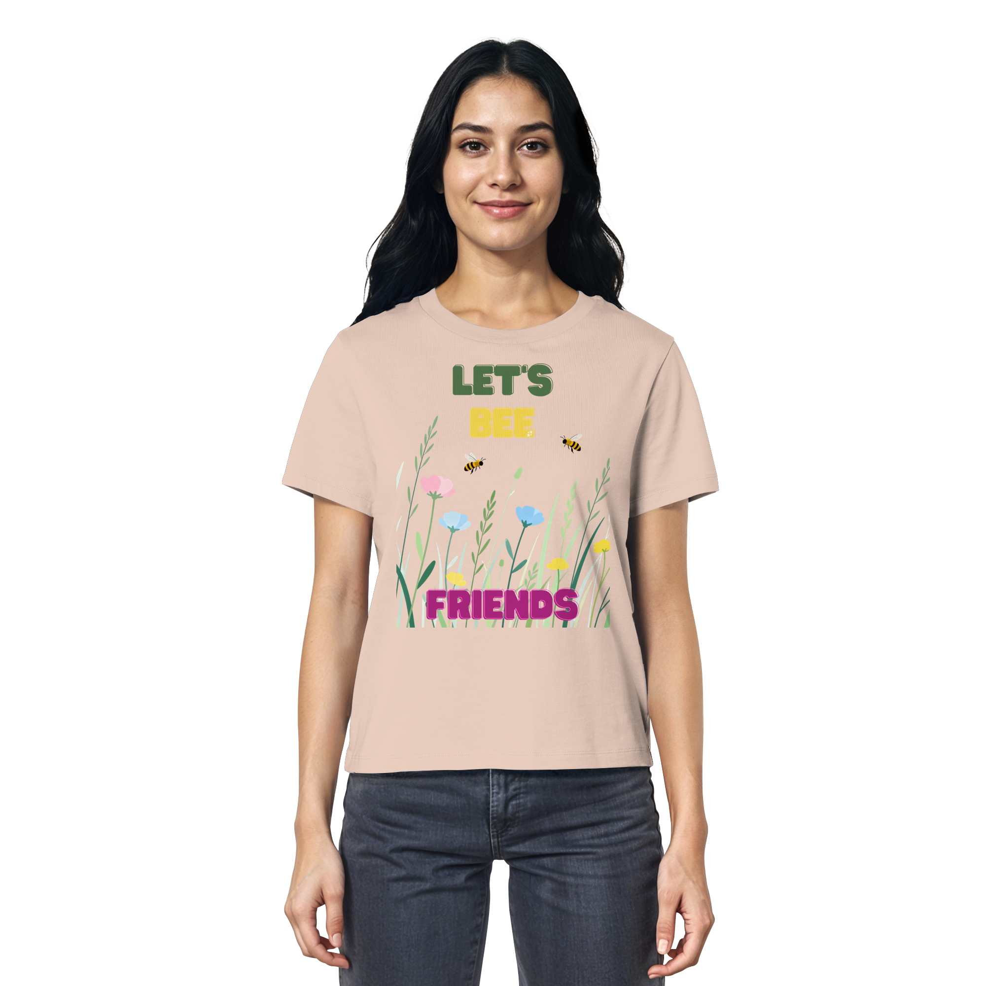 Let's BEE Friends - Ladies Organic Shirt
