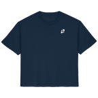 WTF - "Wear The Fair" Print mit besticktem Emblem - Ladies Organic Shirt
