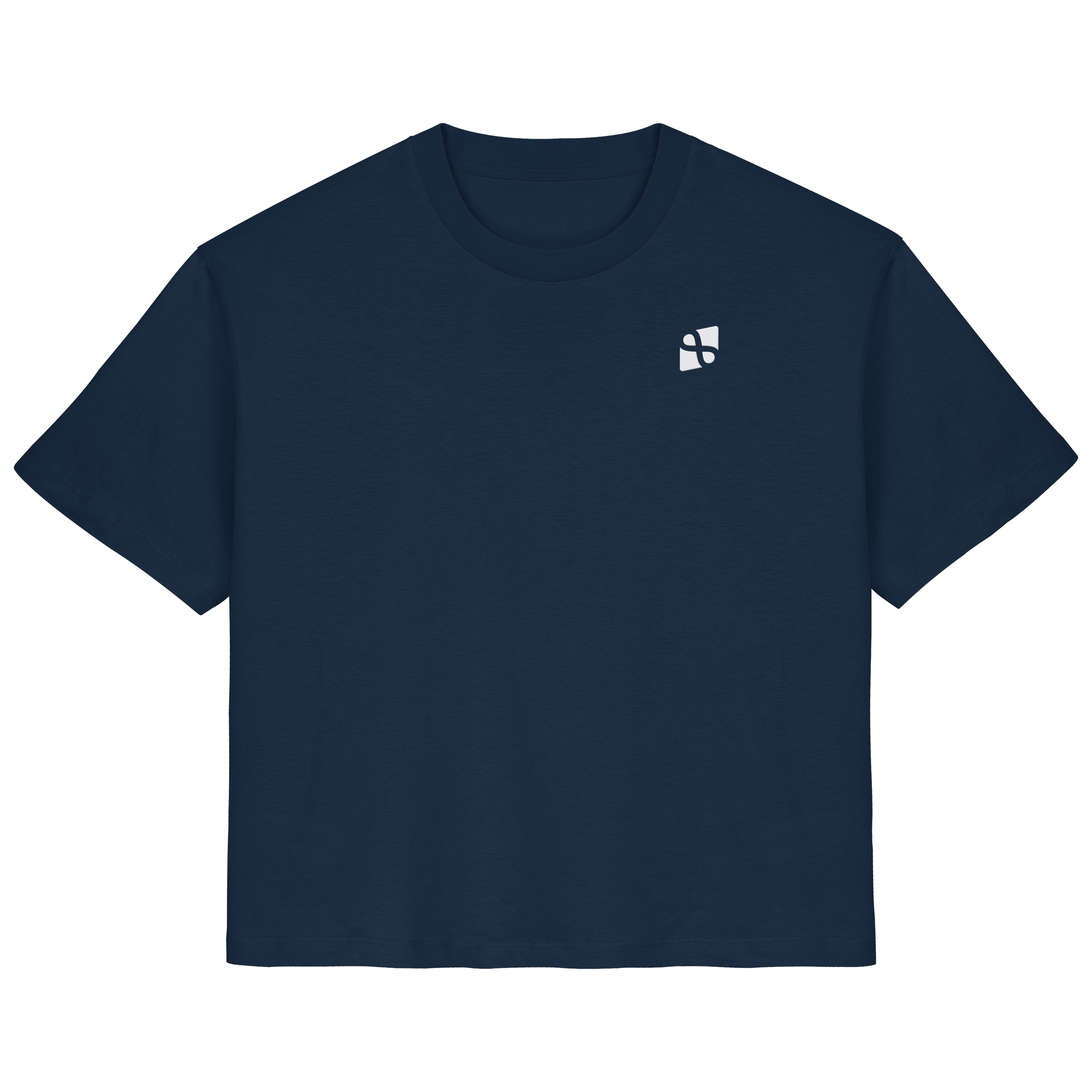 WTF - "Wear The Fair" Print mit besticktem Emblem - Ladies Organic Shirt