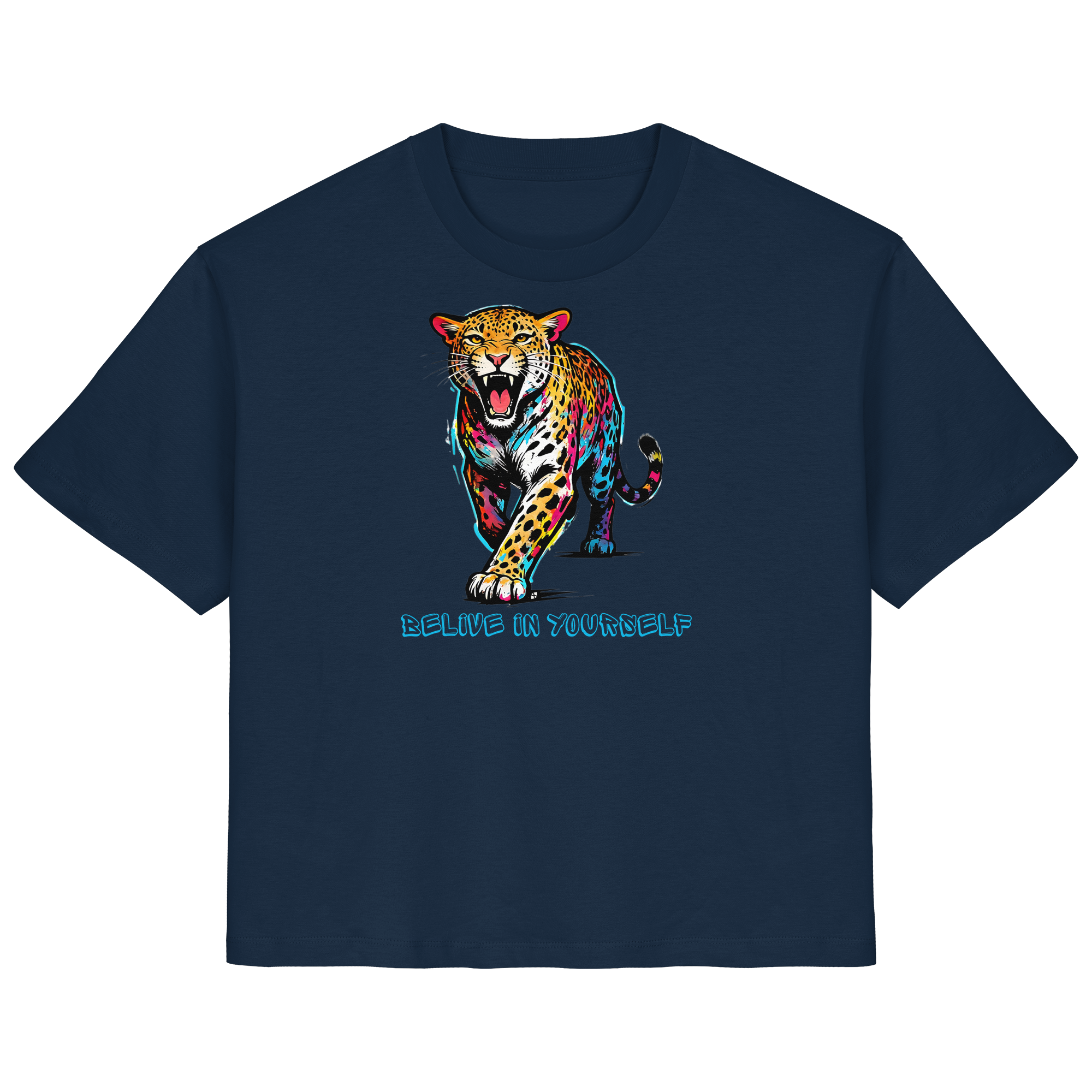 BIY Leopard - Ladies Organic Shirt