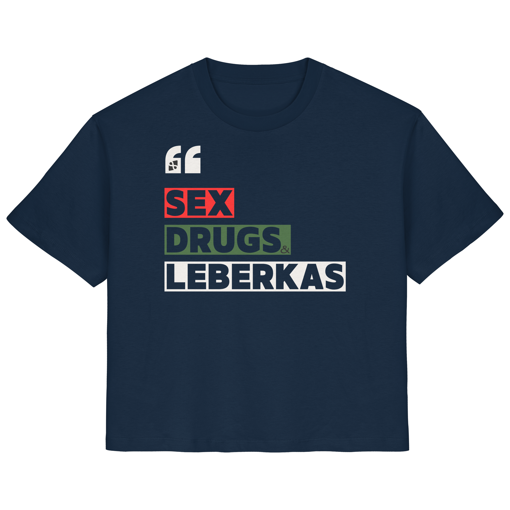 SDL- "SEX DRUGS & LEBERKAS" - Ladies Organic Shirt