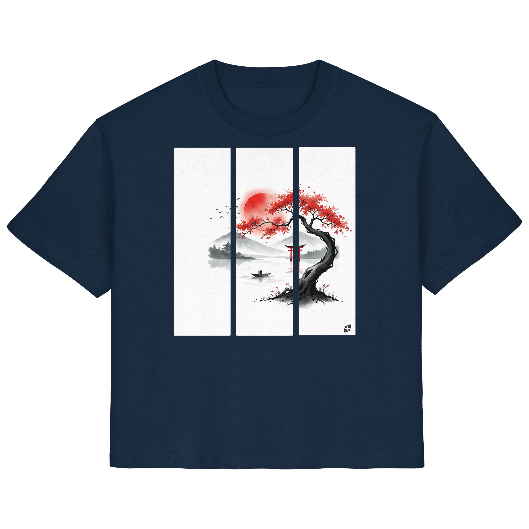 Kirschblüten Vibes - Ladies Organic Shirt
