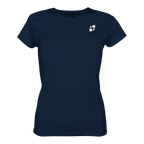 WTF - "Wear The Fair" Print mit besticktem Emblem - Ladies Organic Shirt