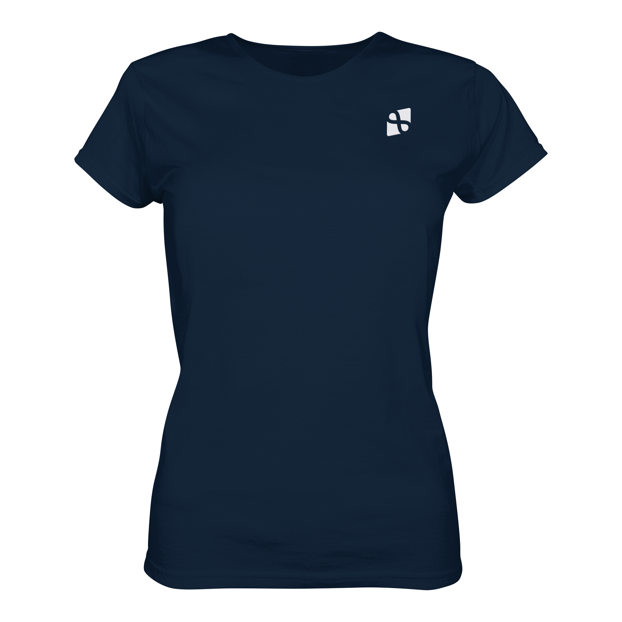 WTF - "Wear The Fair" Print mit besticktem Emblem - Ladies Organic Shirt
