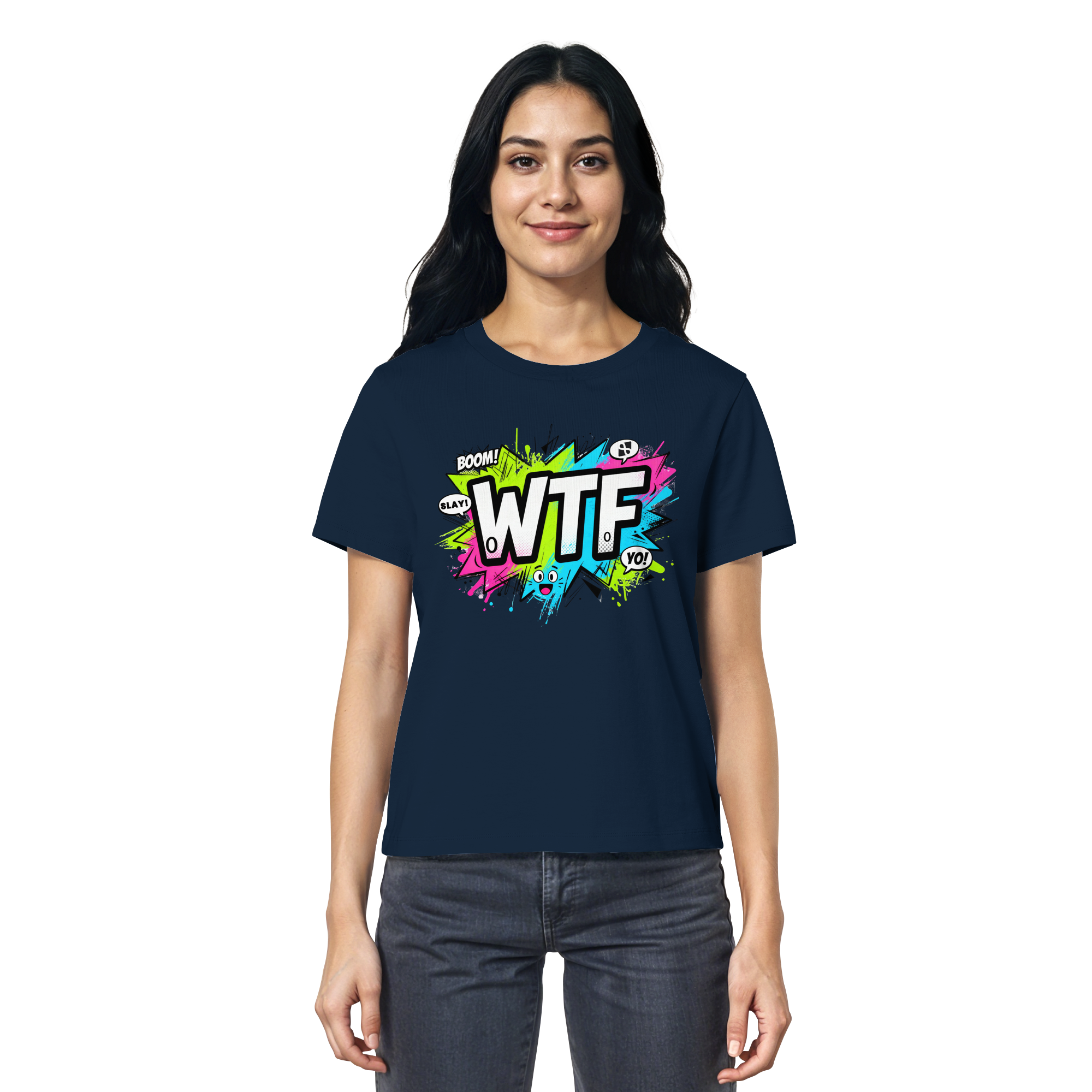 WTF - "Wear The Fair Print" - Ladies Organic Shirt