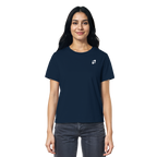 WTF - "Wear The Fair" Print mit besticktem Emblem - Ladies Organic Shirt