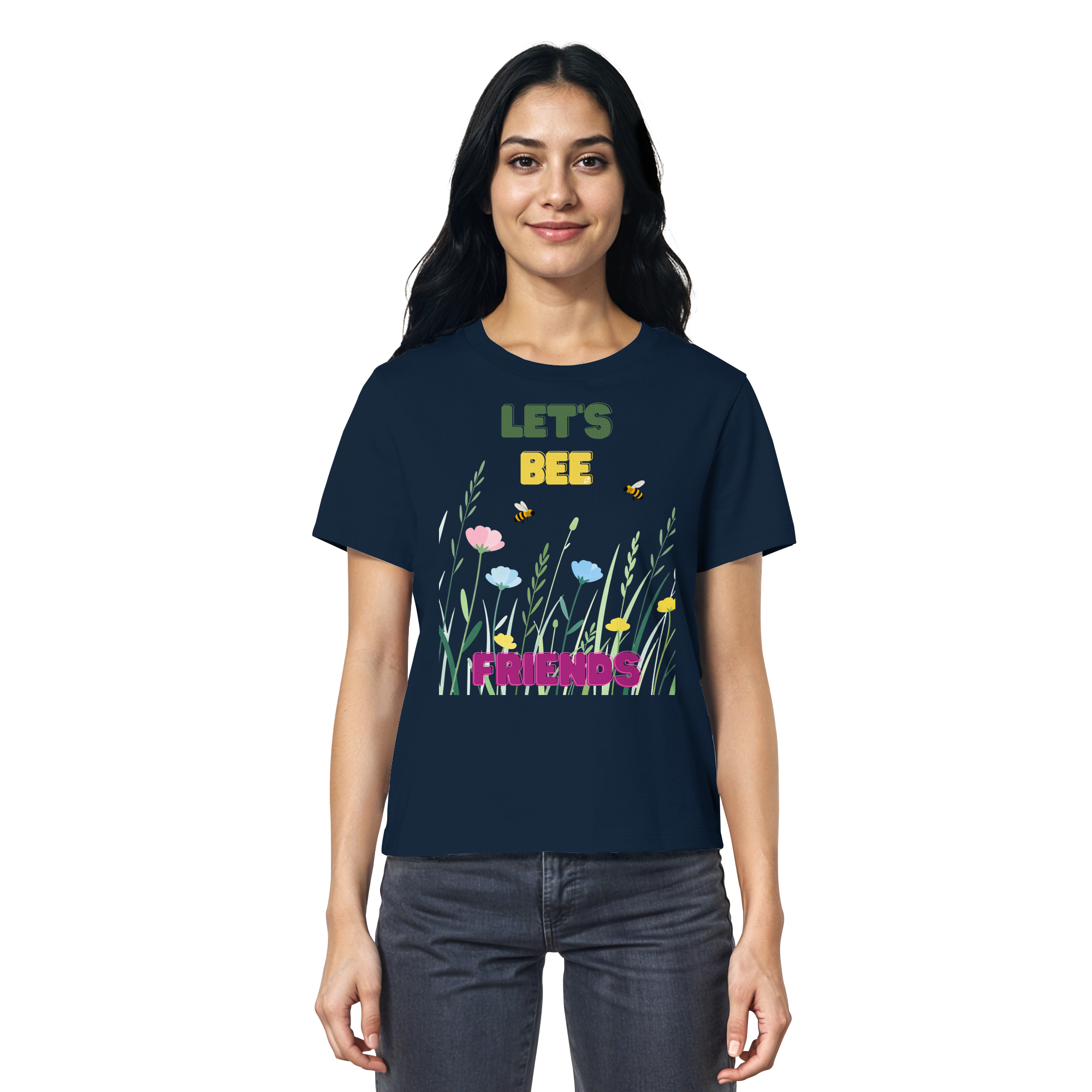 Let's BEE Friends - Ladies Organic Shirt