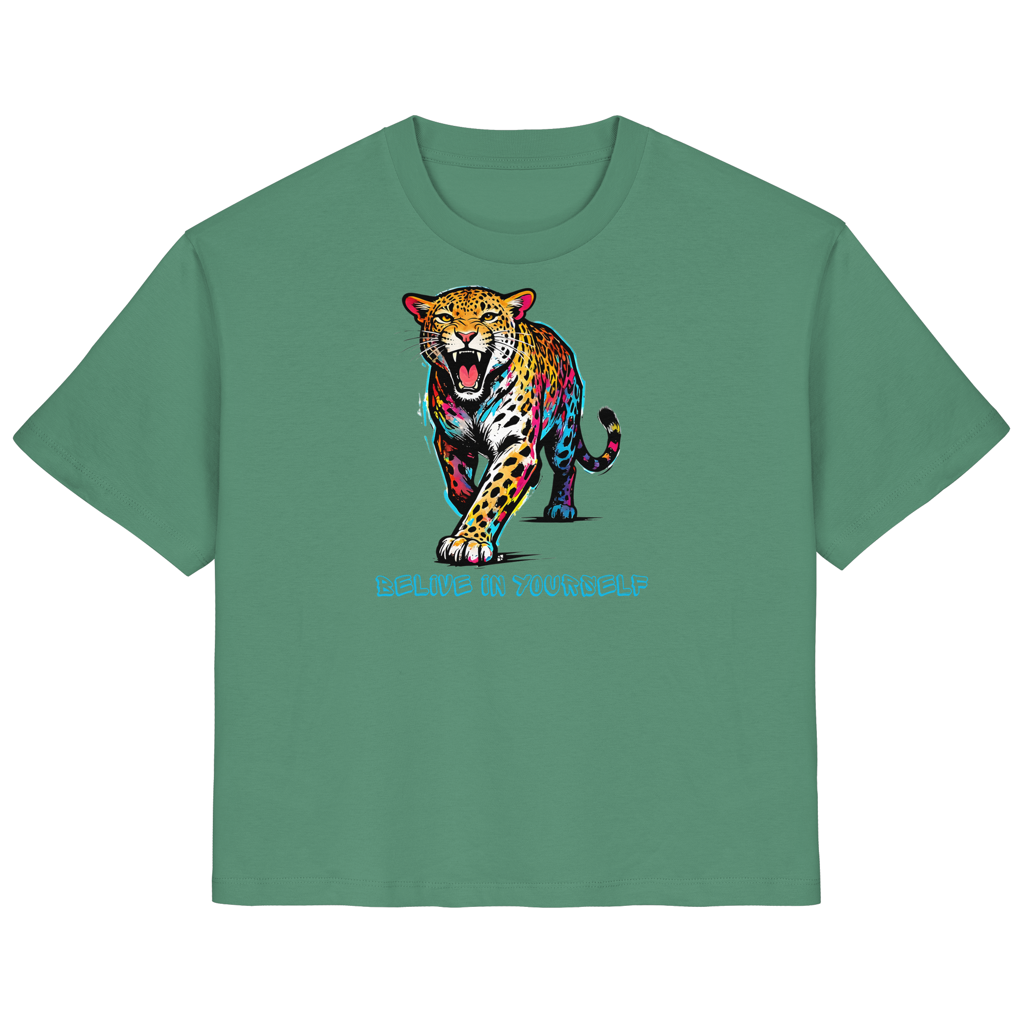 BIY Leopard - Ladies Organic Shirt