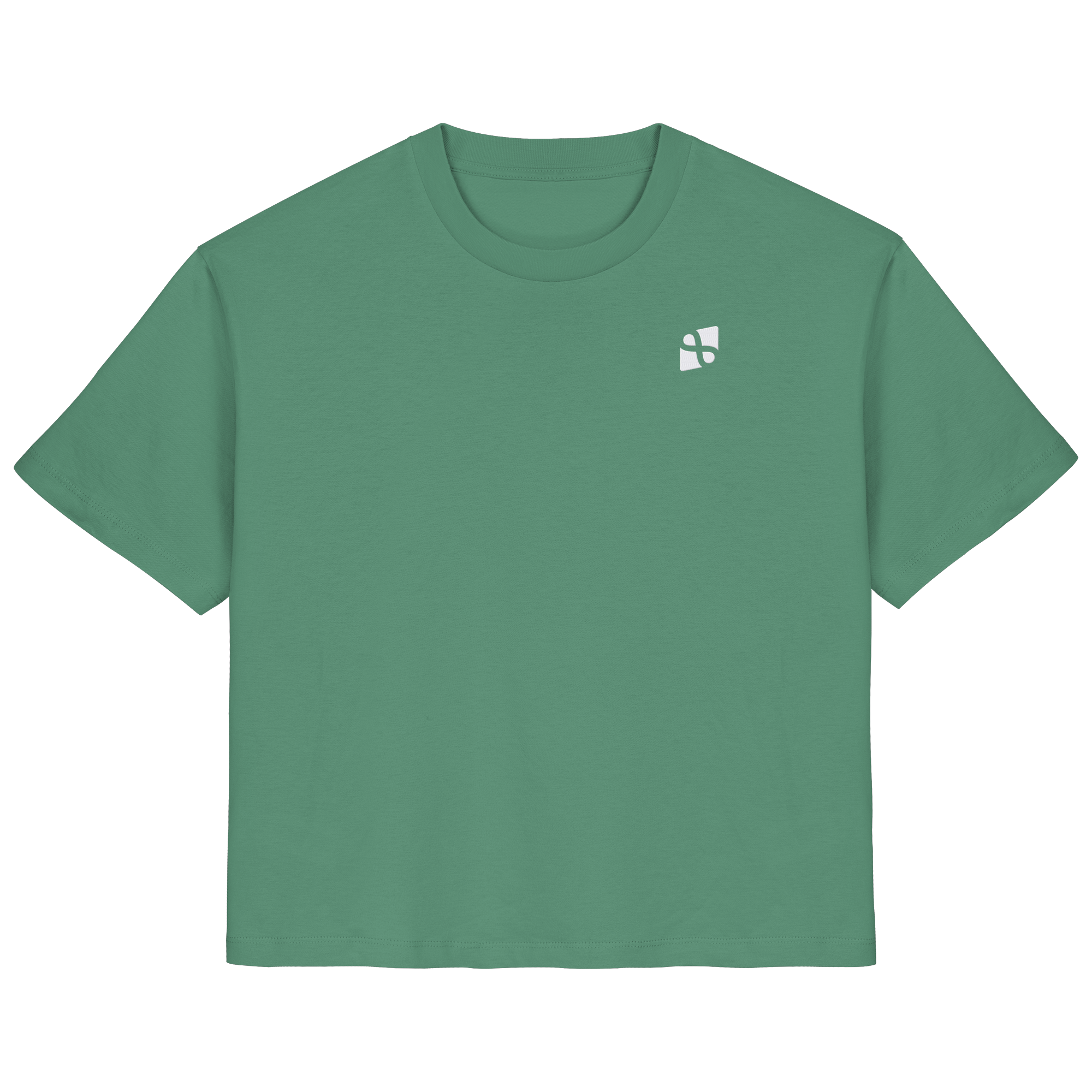 WTF - "Wear The Fair" Print mit besticktem Emblem - Ladies Organic Shirt