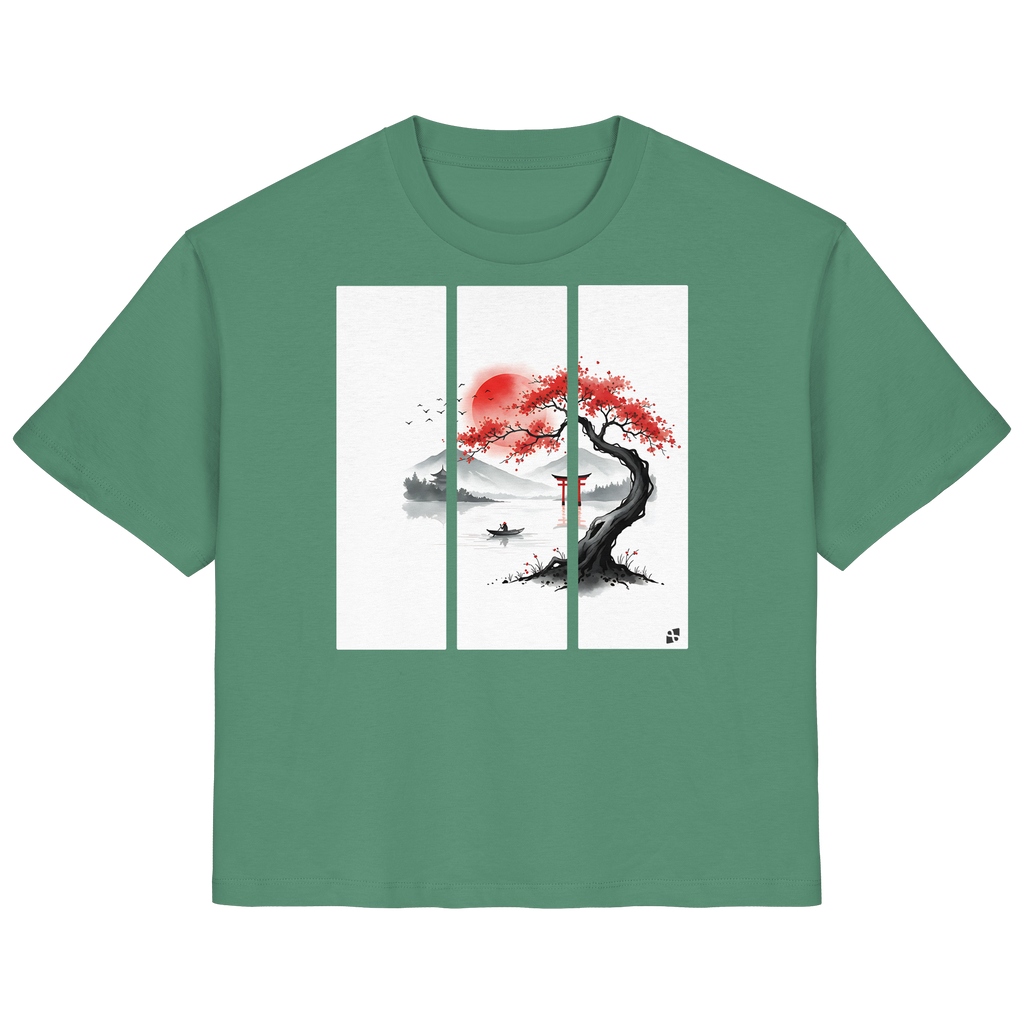 Kirschblüten Vibes - Ladies Organic Shirt