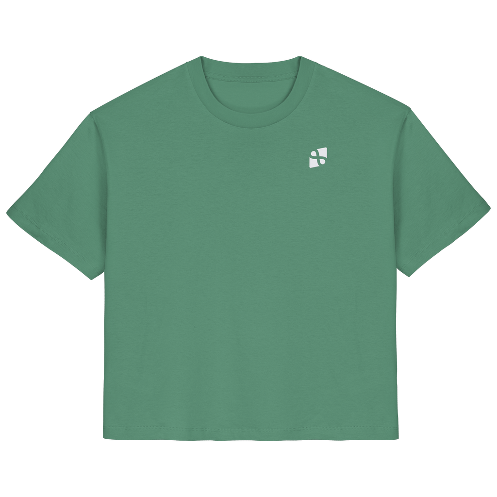Tannenhäher mit Zirbelnuss + Emblem Stick - Ladies Organic Shirt