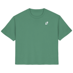 Tannenhäher mit Zirbelnuss + Emblem Stick - Ladies Organic Shirt