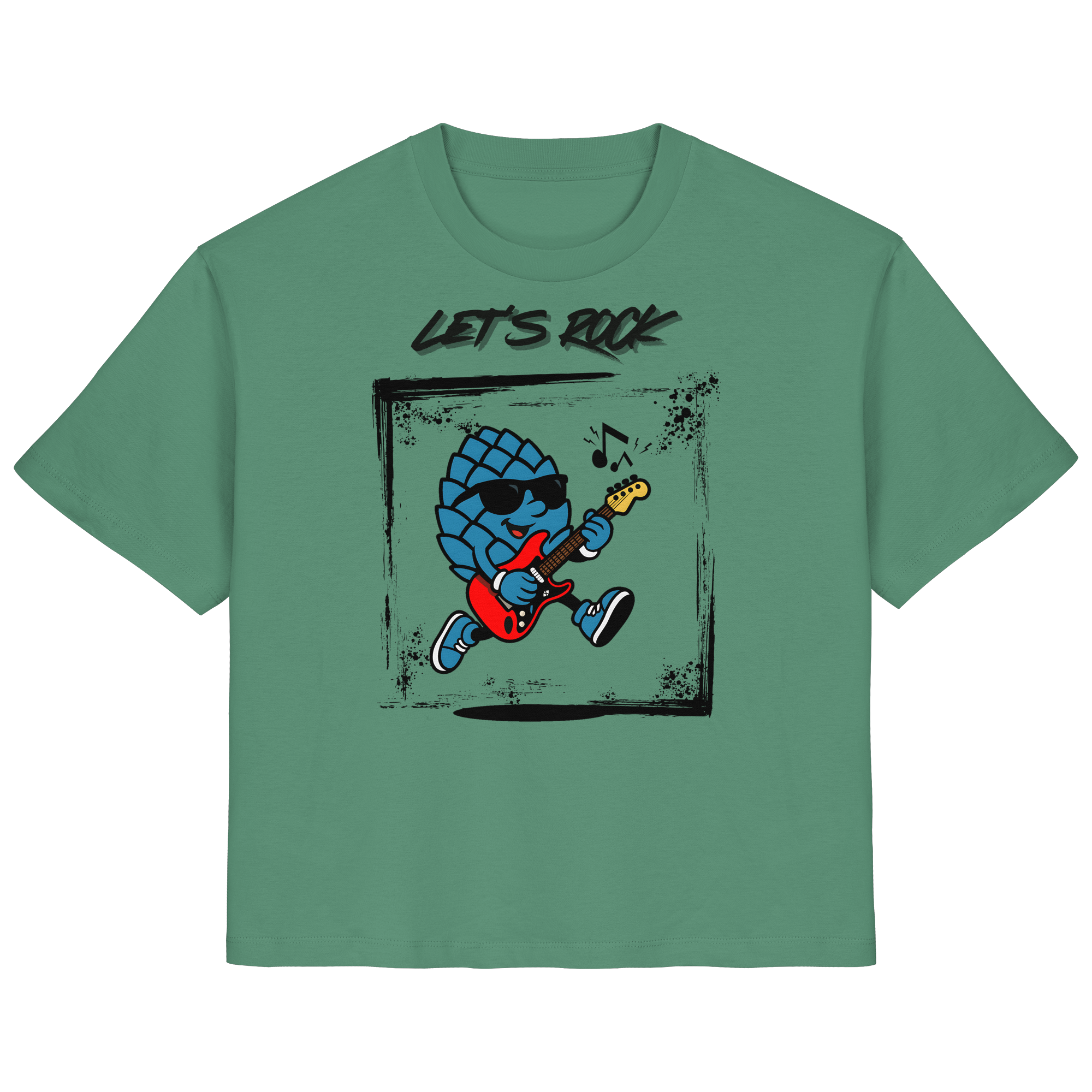 Lets Rock Zirbi - Ladies Organic Shirt