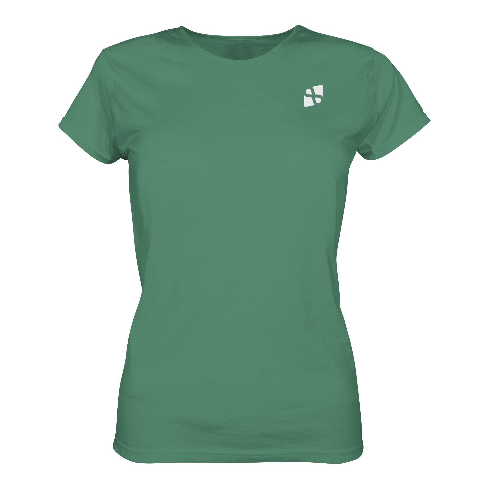 WTF - "Wear The Fair" Print mit besticktem Emblem - Ladies Organic Shirt