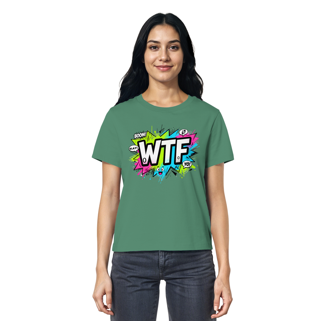 WTF - "Wear The Fair Print" - Ladies Organic Shirt