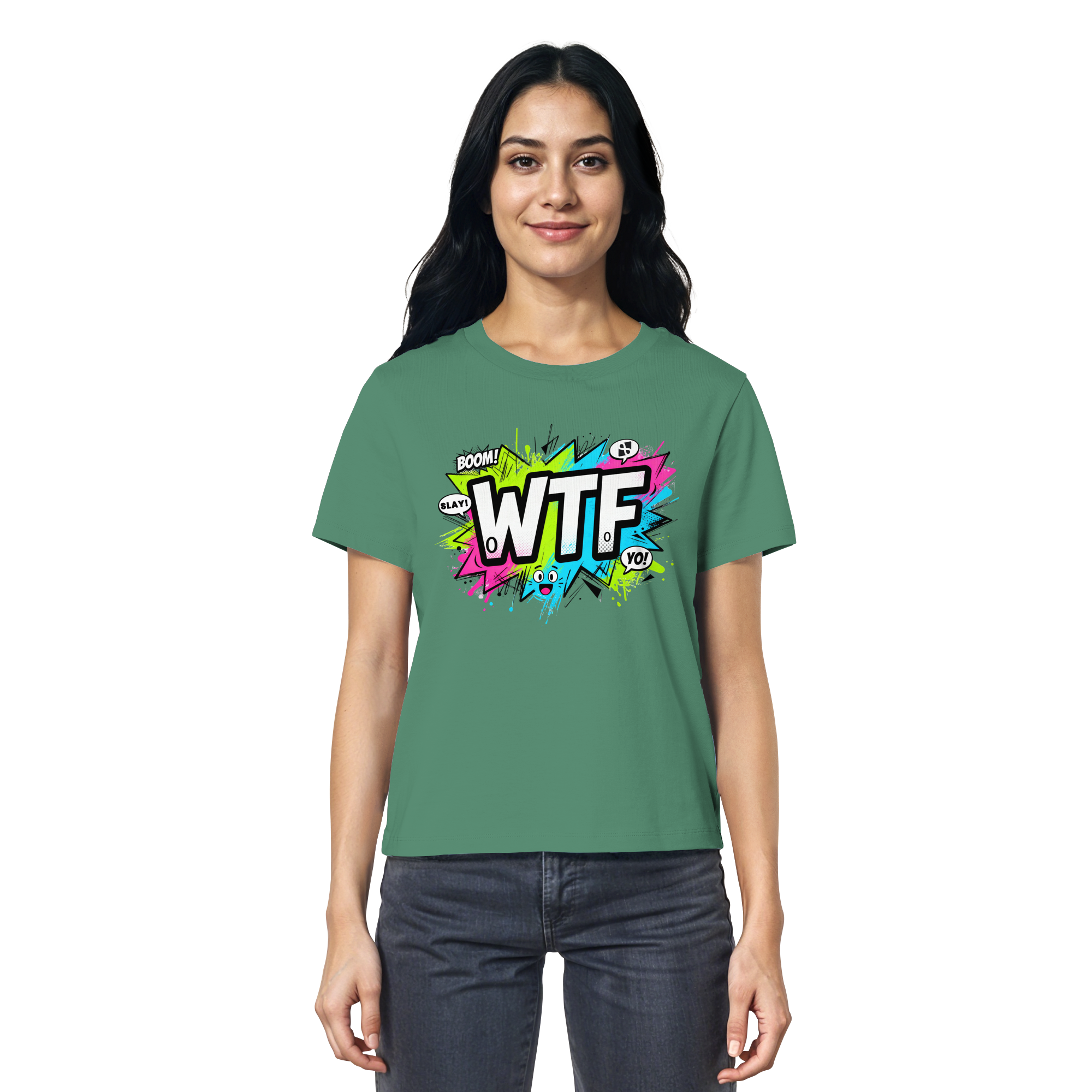 WTF - "Wear The Fair Print" - Ladies Organic Shirt